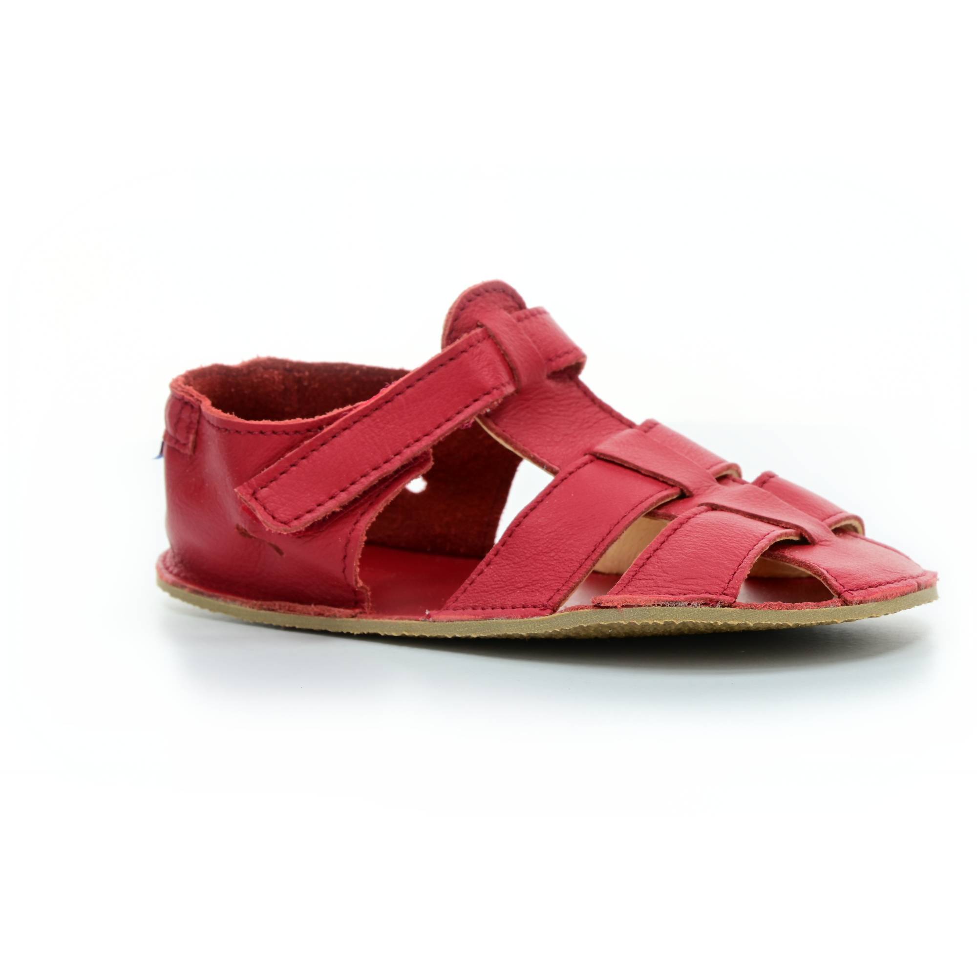 Levně Baby Bare Shoes sandály Baby Bare Red Sandals