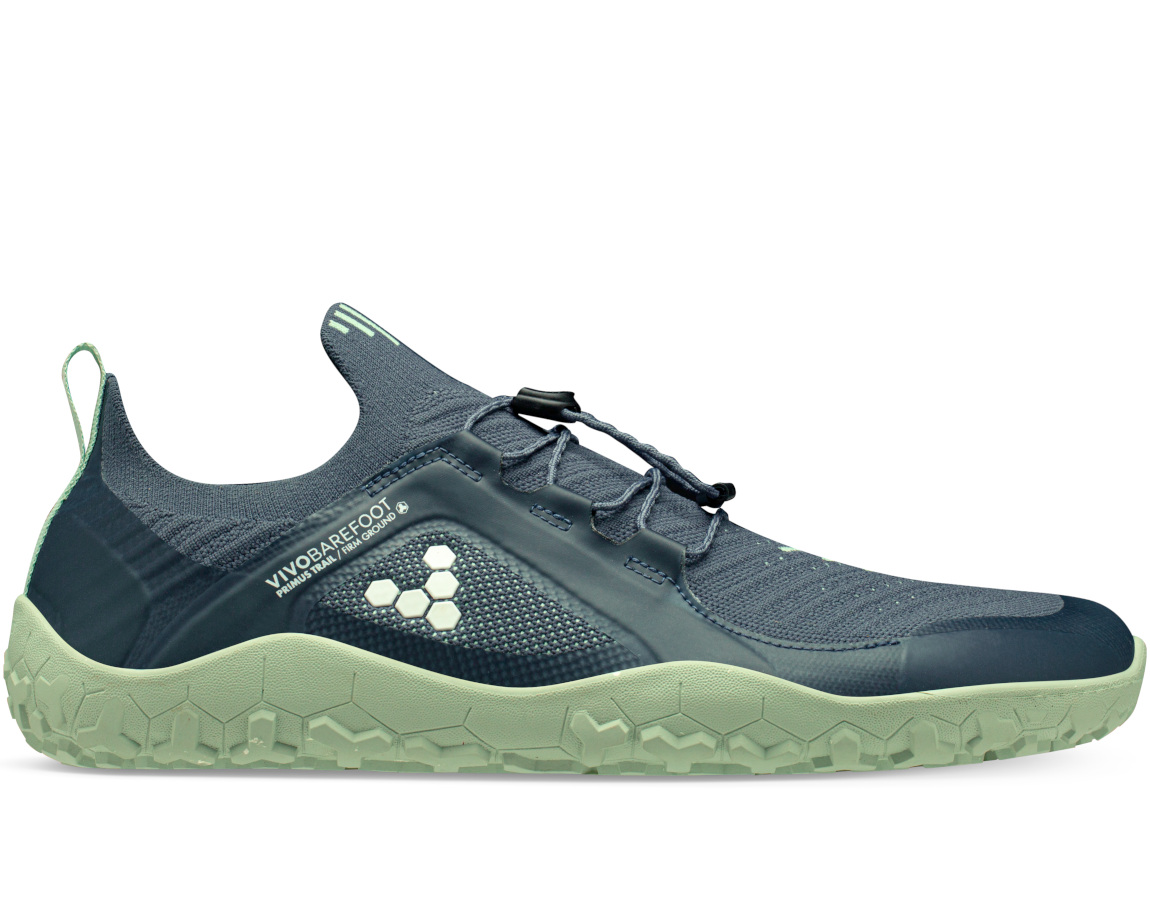 Levně boty Vivobarefoot Primus Trail Knit FG L Deep Sea blue textile