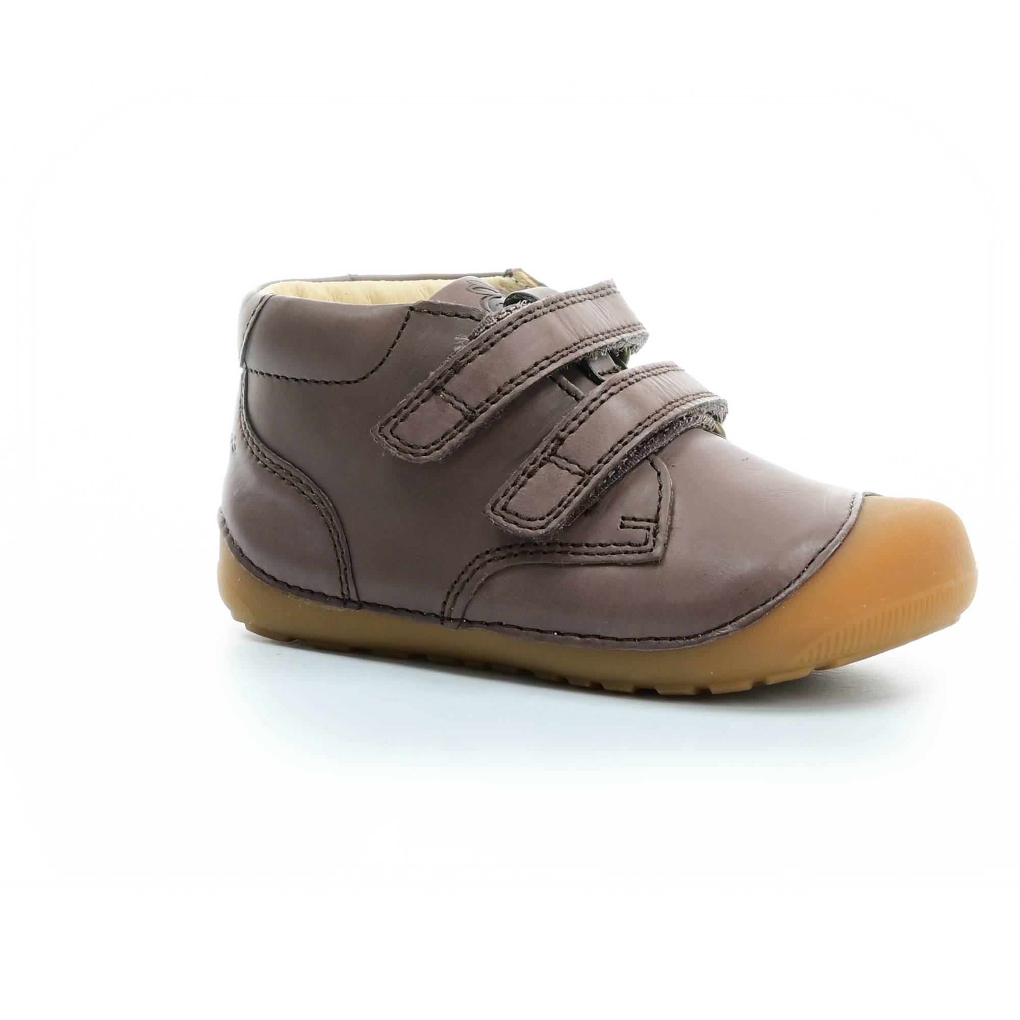 Levně boty Bundgaard Velcro Brown (Petit)