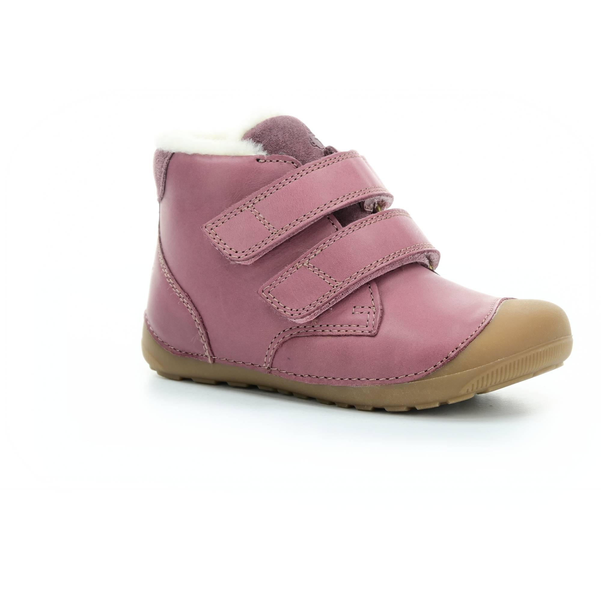 Levně Bundgaard Dark rose Petit Mid Winter zimní barefoot boty