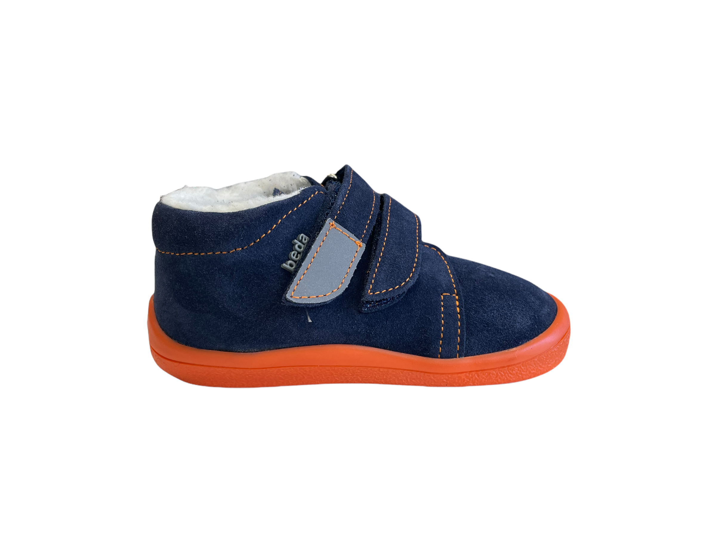 Levně boty Beda zimní Blue mandarine s membránou a opatkem (BF 0001/W/MK/OP kožíšek)