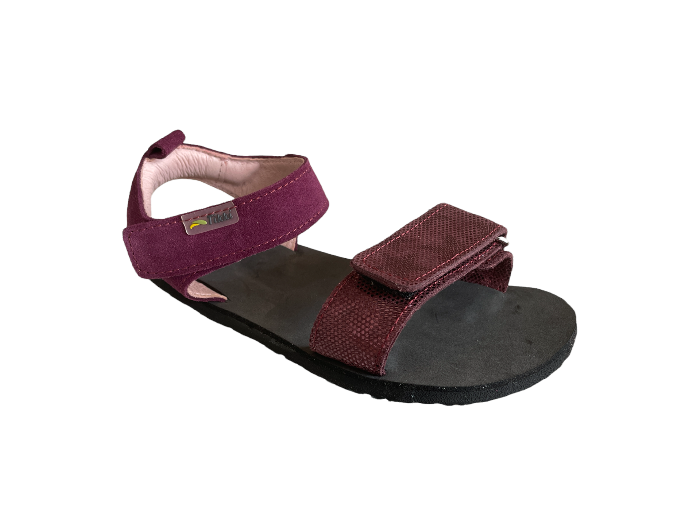 Levně Tikki Shoes sandály Tikki Morro Leather Sangria