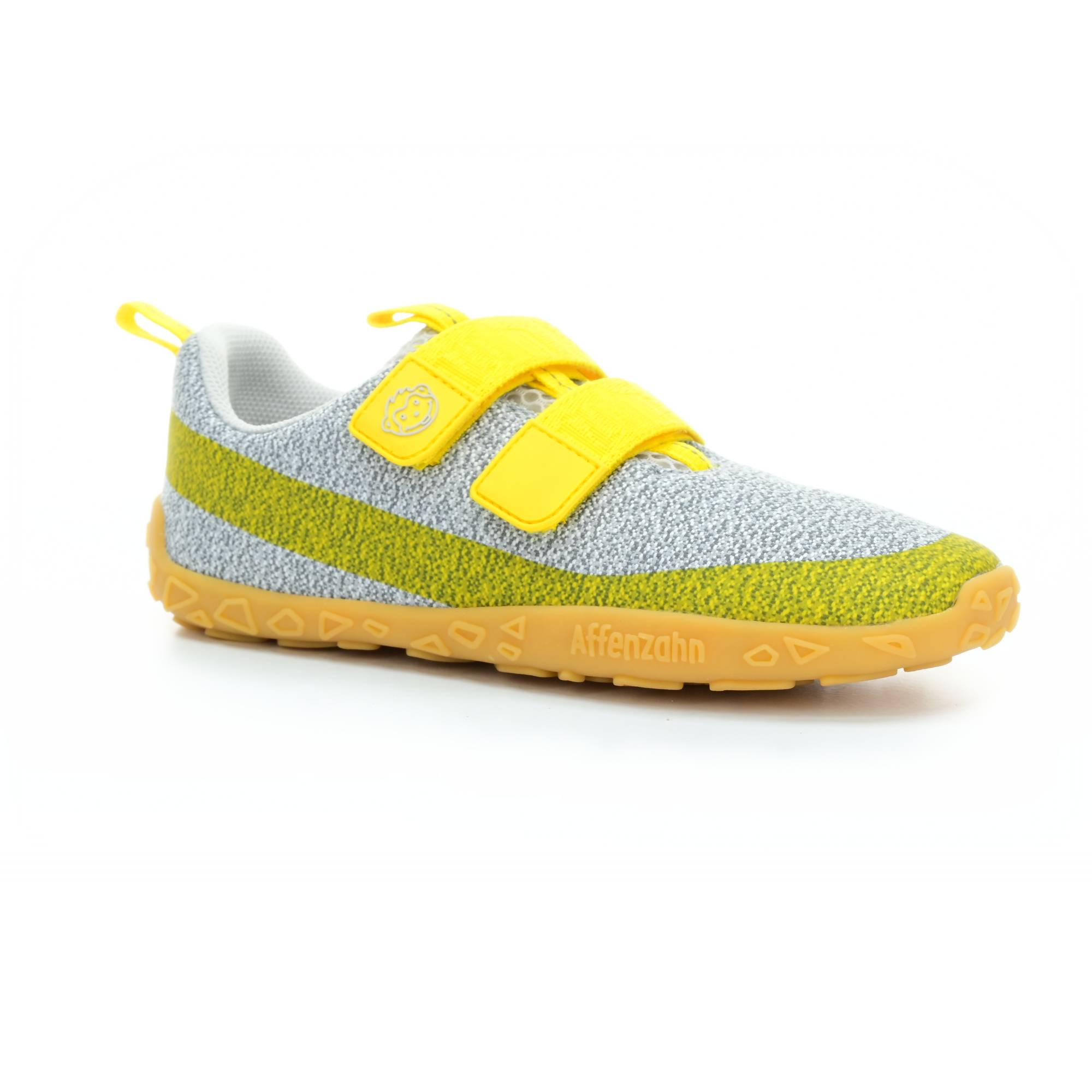 Levně tenisky Affenzahn Sneaker Knit Dream - Grey/Yellow
