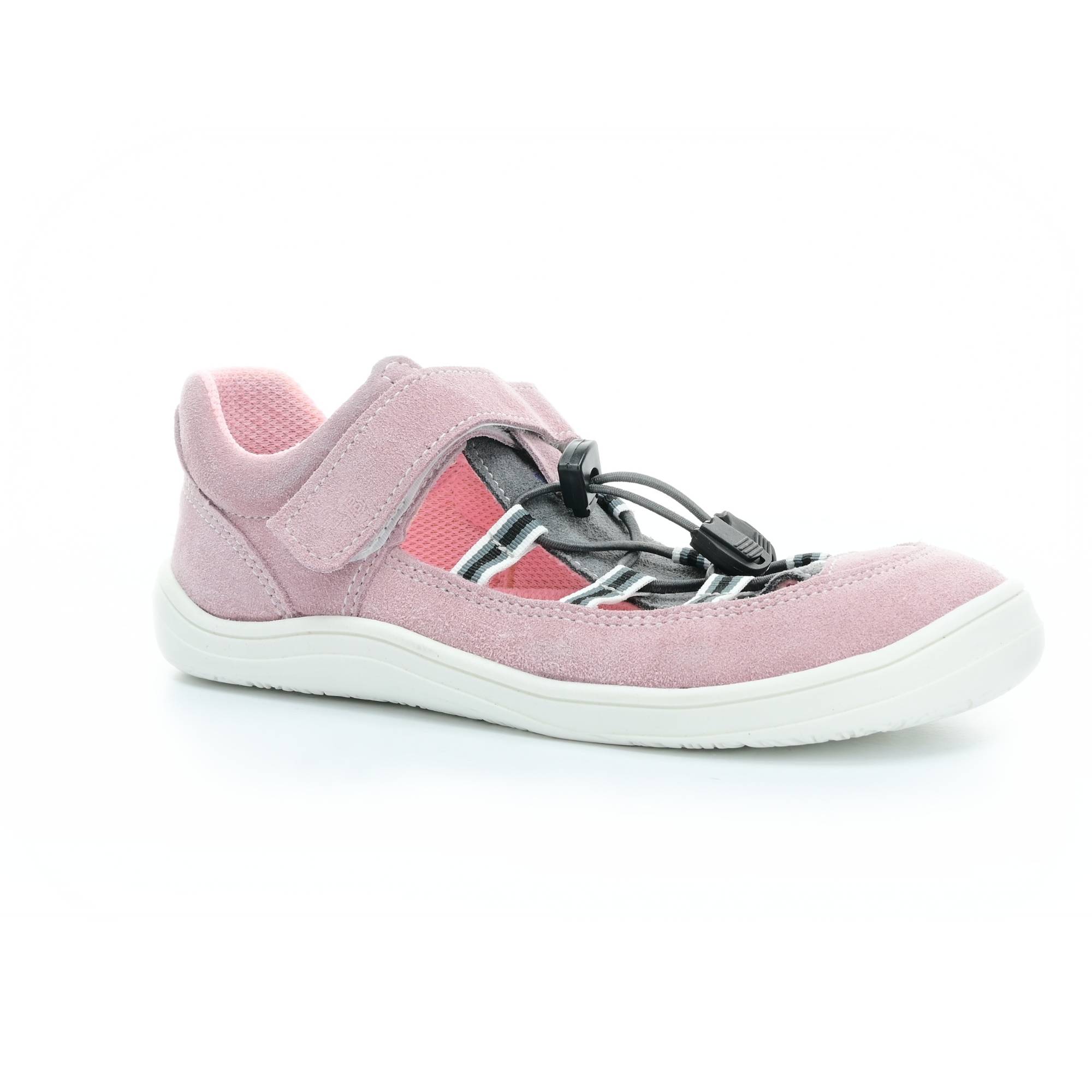 Levně Baby Bare Shoes sandály Baby bare Febo Summer Grey/Pink