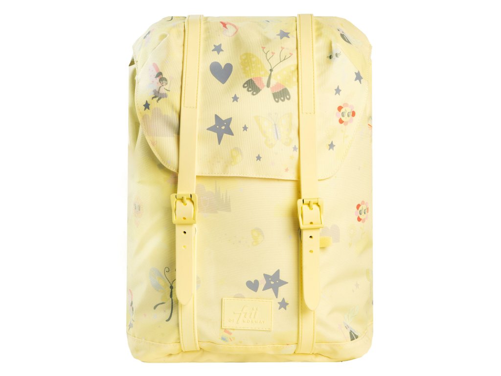 Levně Ergonomický školní batoh Frii of Norway 22L Yellow