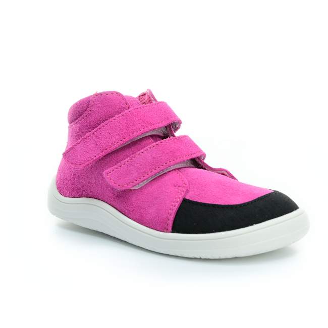 Levně Baby Bare Shoes boty Baby Bare Febo Fall Fuchsia asfaltico (s membránou)