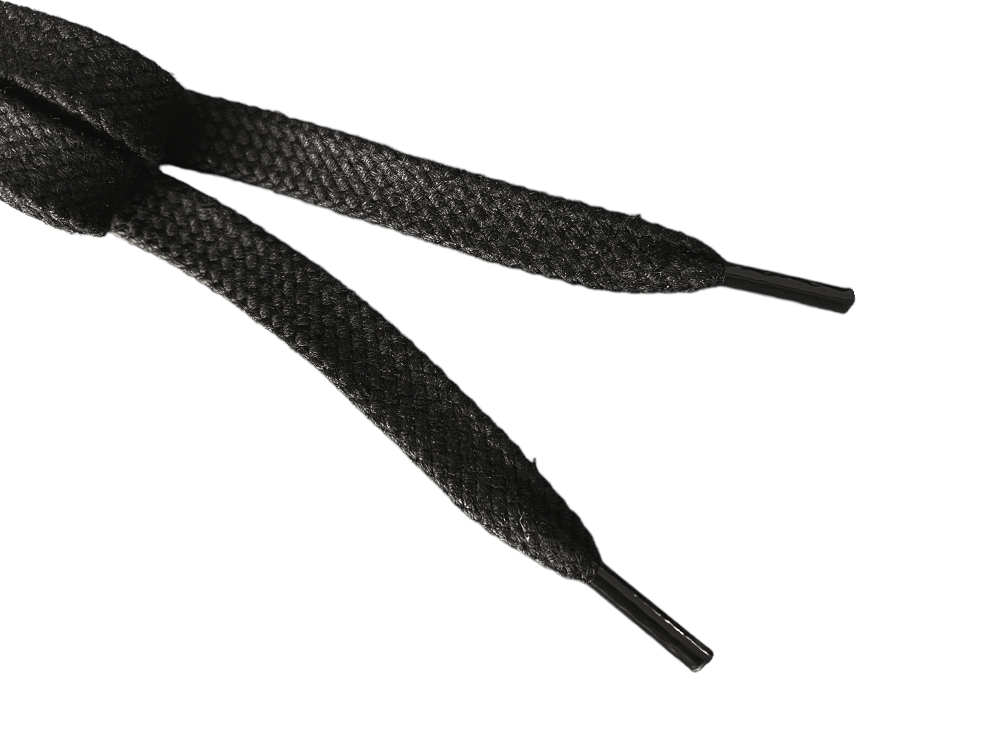 Levně tkaničky Collonil bavlněné, černé, ploché Velikost ponožek: 120