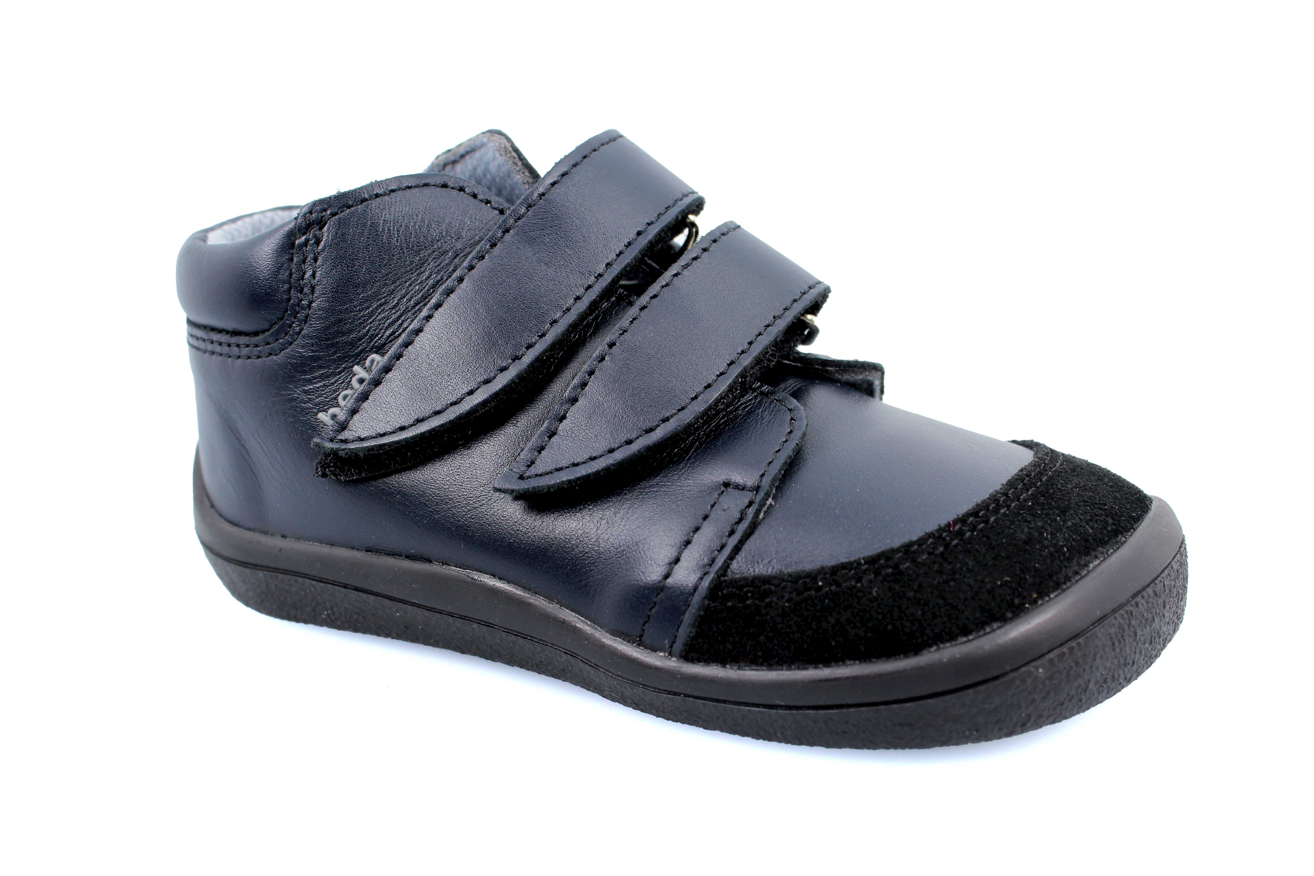 Levně Beda Just black celoroční kotníkové barefoot boty (BF 0001/W/M/SO/2/OP)