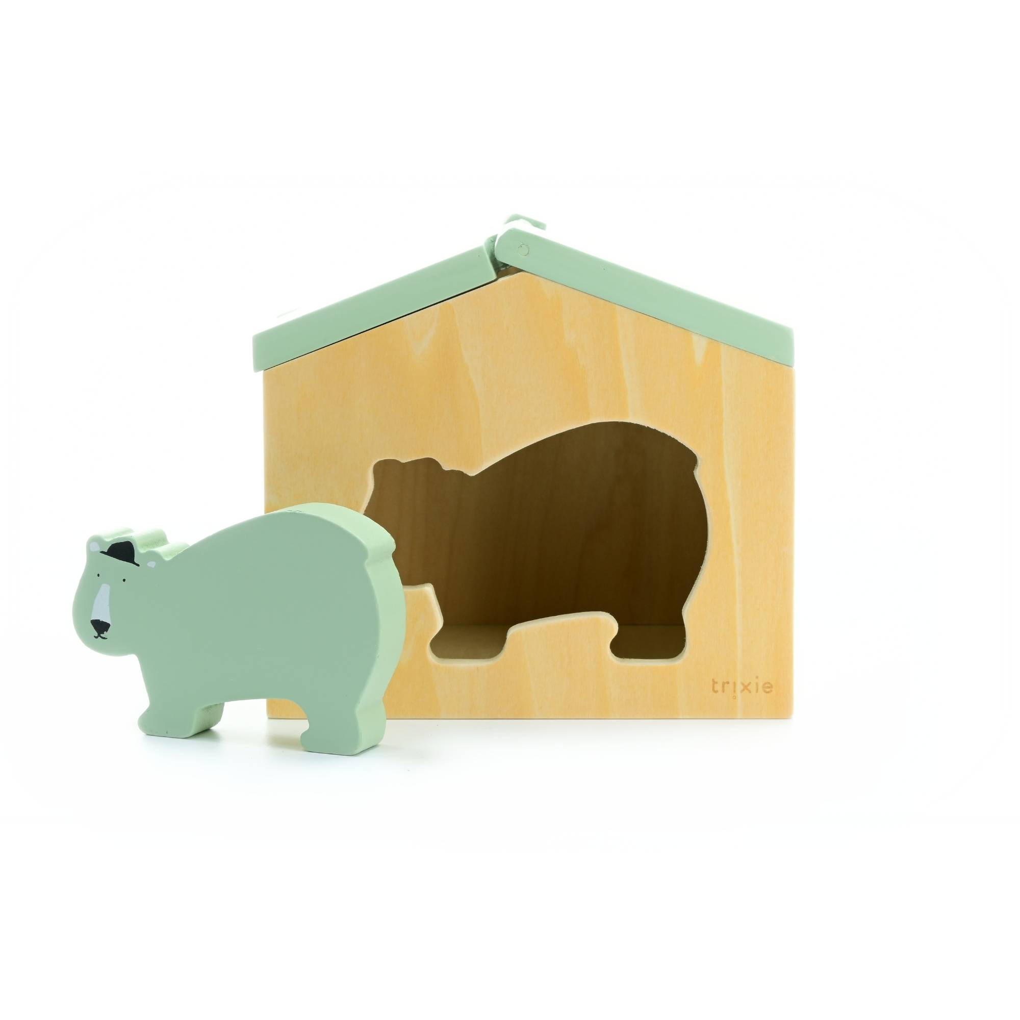 Levně Trixie dřevěný domeček - Mr. Polar Bear
