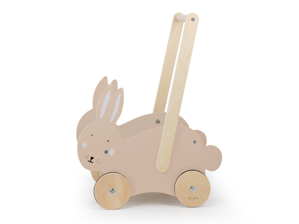 Levně Trixie Dřevěný vozík - wooden walkers - Mrs. Rabbit