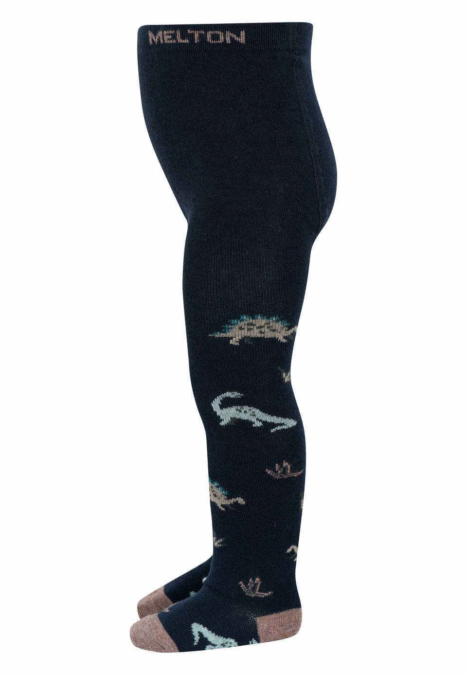 Levně Punčocháče Melton Dinosaur Marine Velikost ponožek: 104