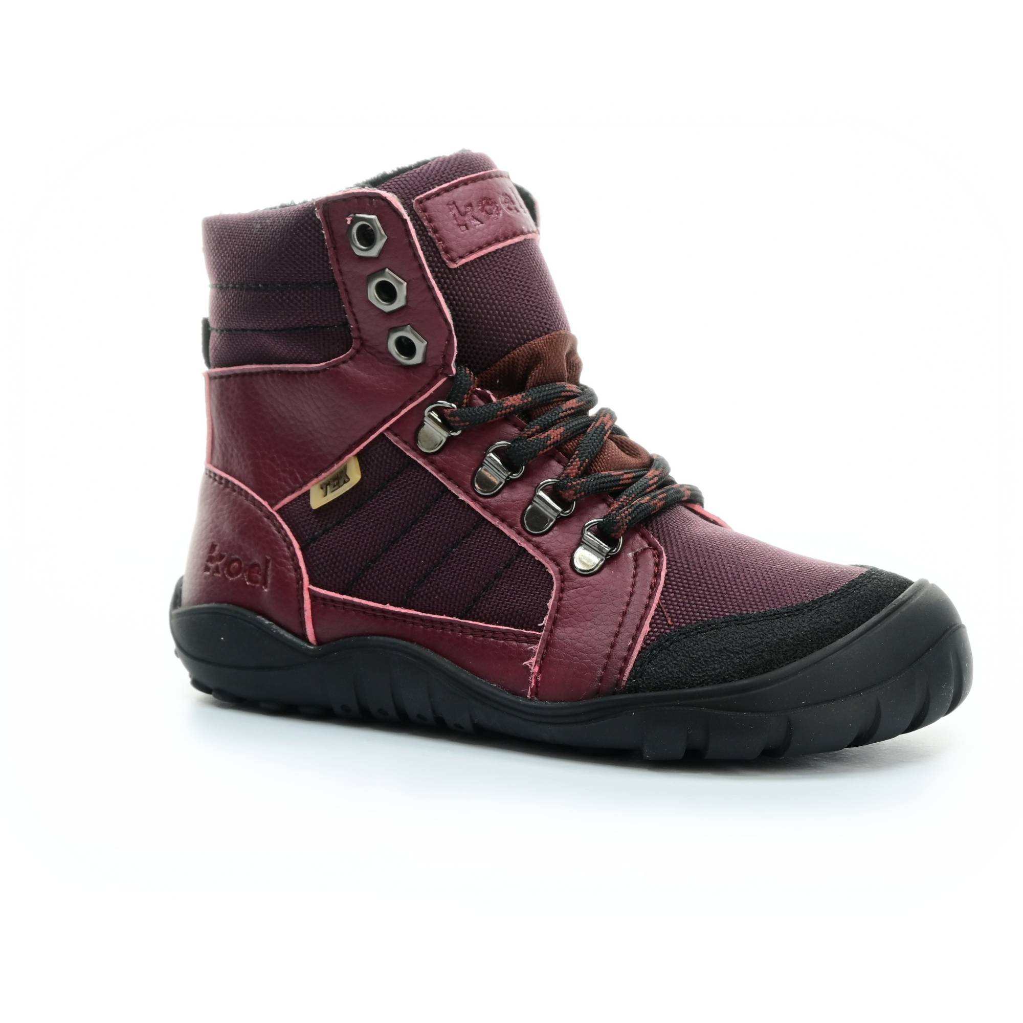 Levně Koel boty Koel4kids Mica Vegan Tex Bordo 04T001.50E-260 AD