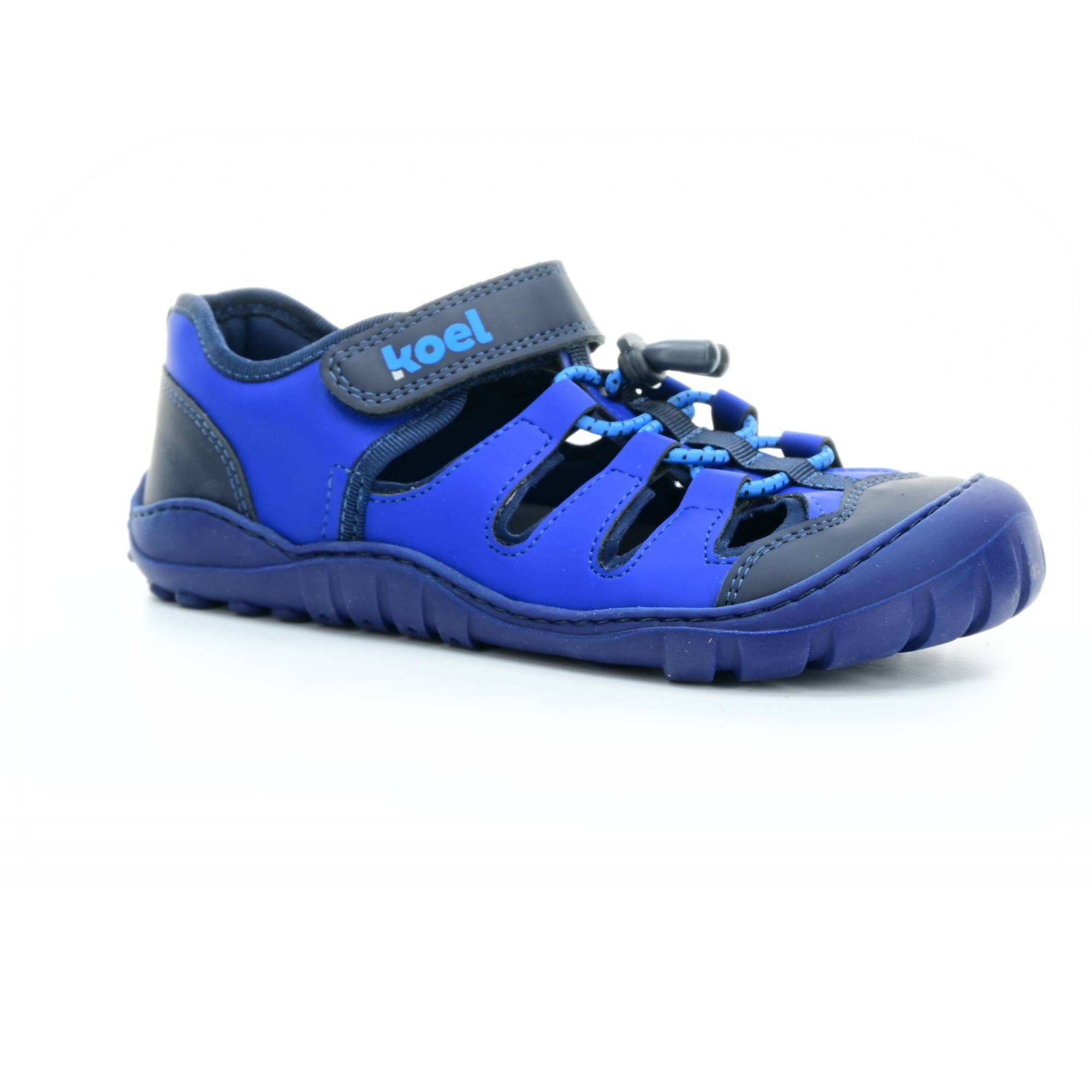 Levně Koel Koel4kids Madison Vegan Blue 04M006.50H - 110 barefoot sandály