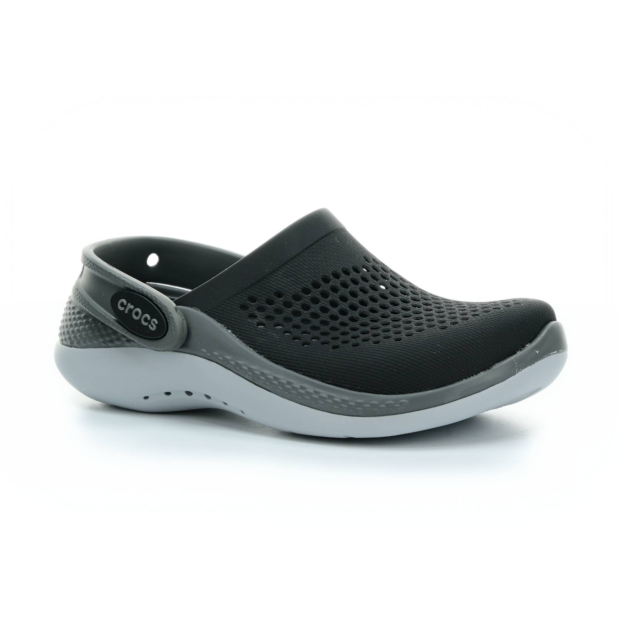 Levně pantofle Crocs Literide Clog Black/slate grey