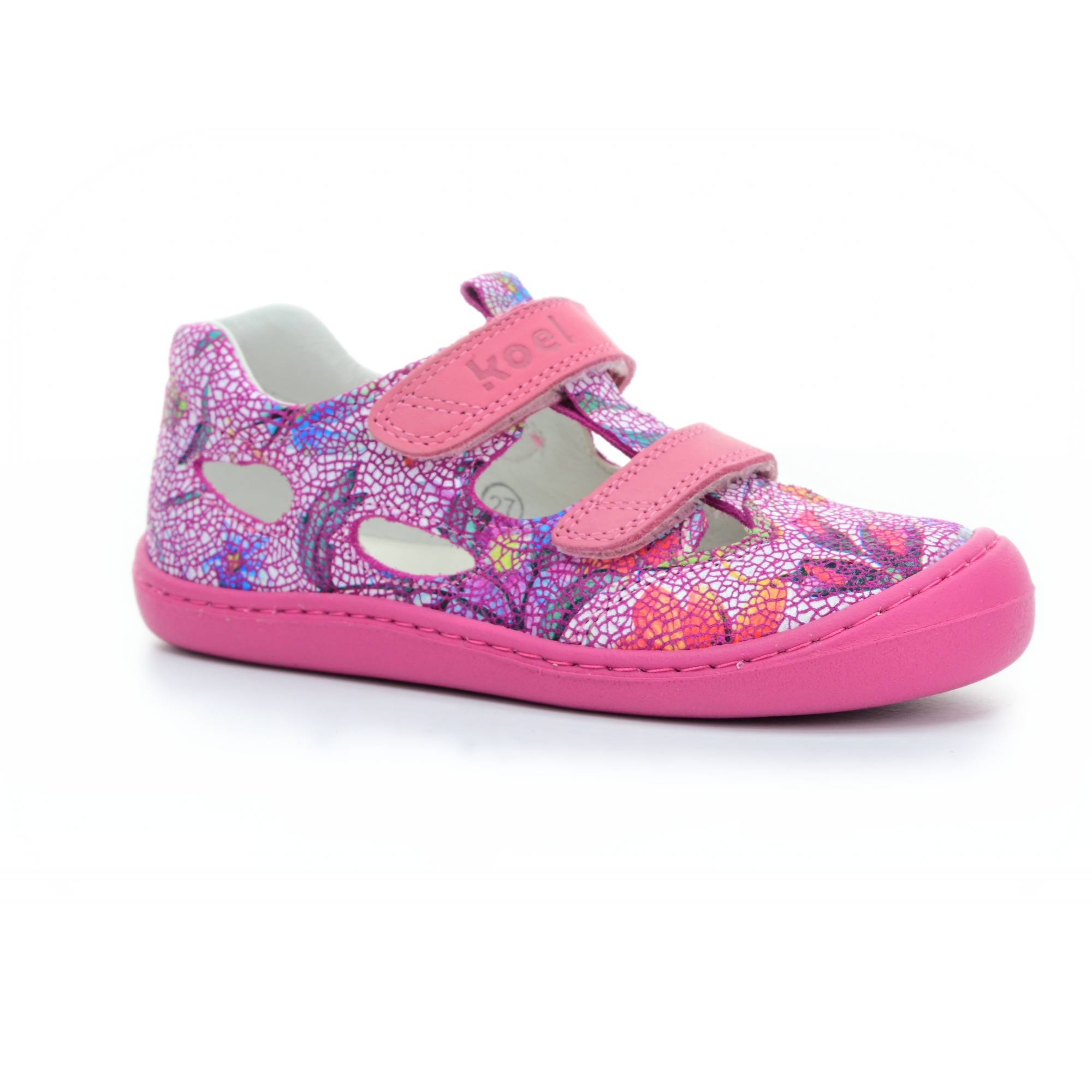 Levně Koel sandály Koel4kids Bep Medium Fantasy Fuchsia Flowers