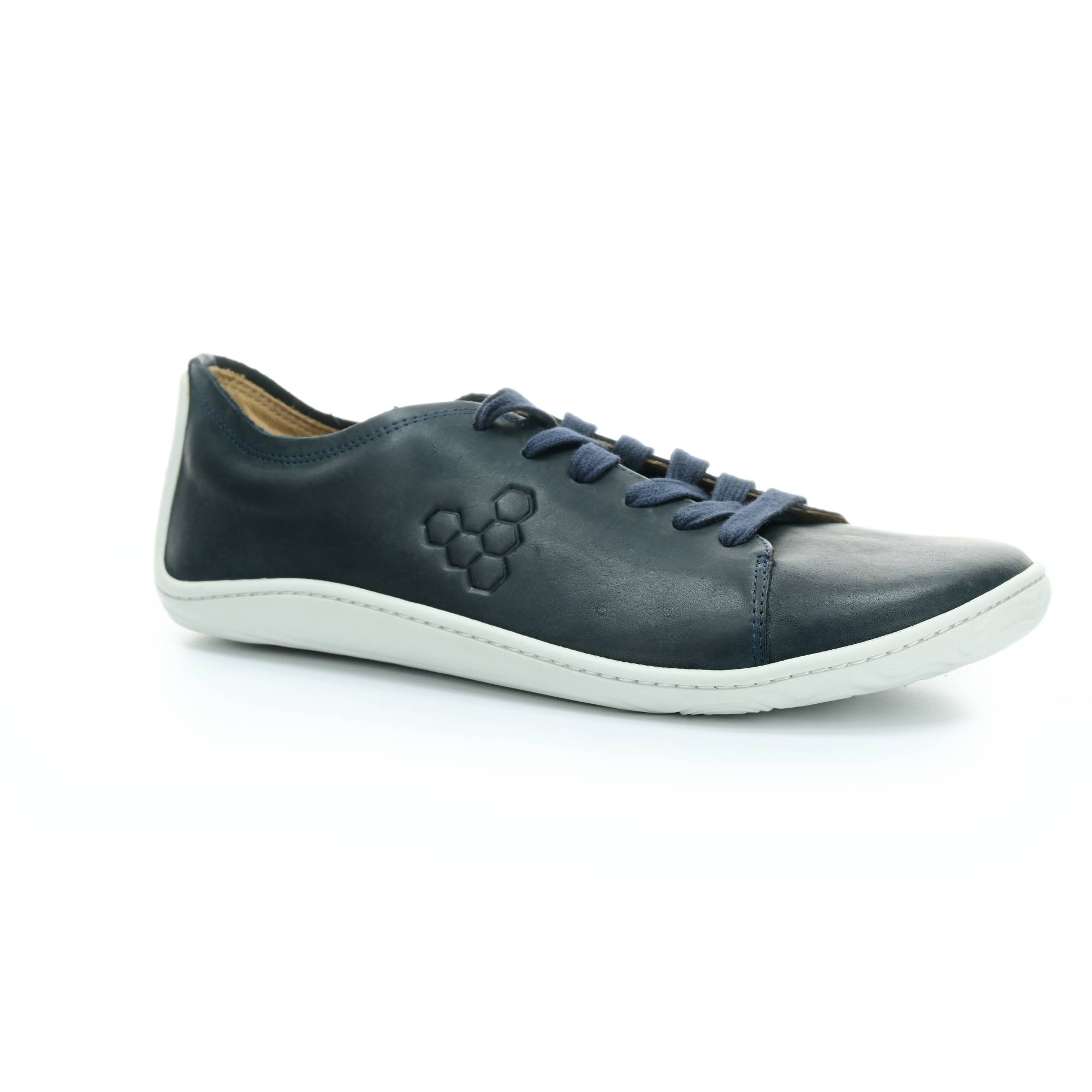 Levně boty Vivobarefoot Addis M Navy Leather