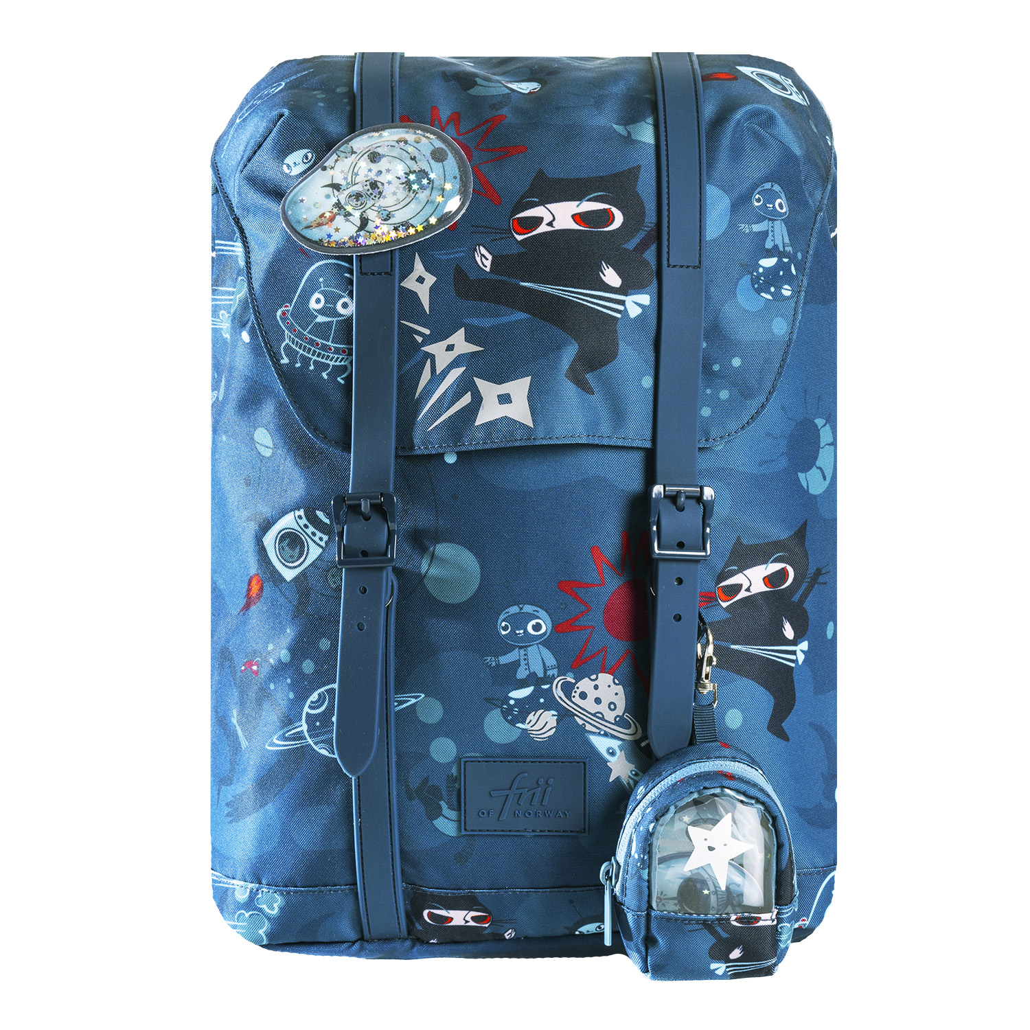 Levně Ergonomický školní batoh Frii of Norway 22L Ninja Blue