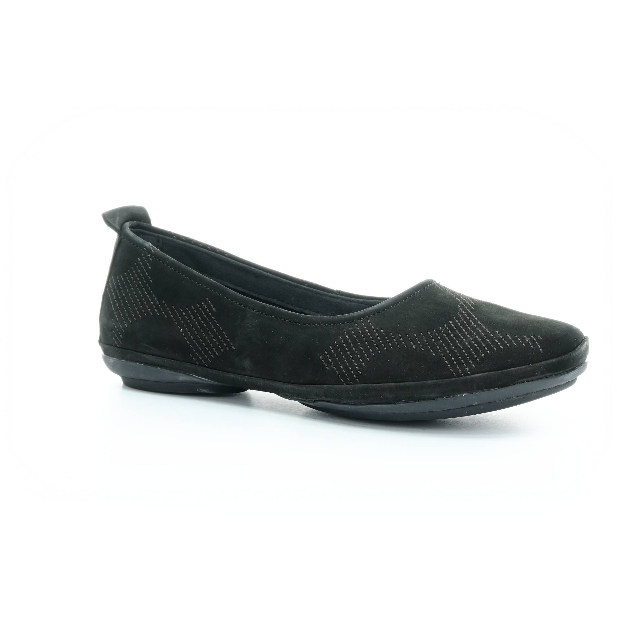 Balerínky Camper TWS Lara Negro Embroidery Negro Black K201513