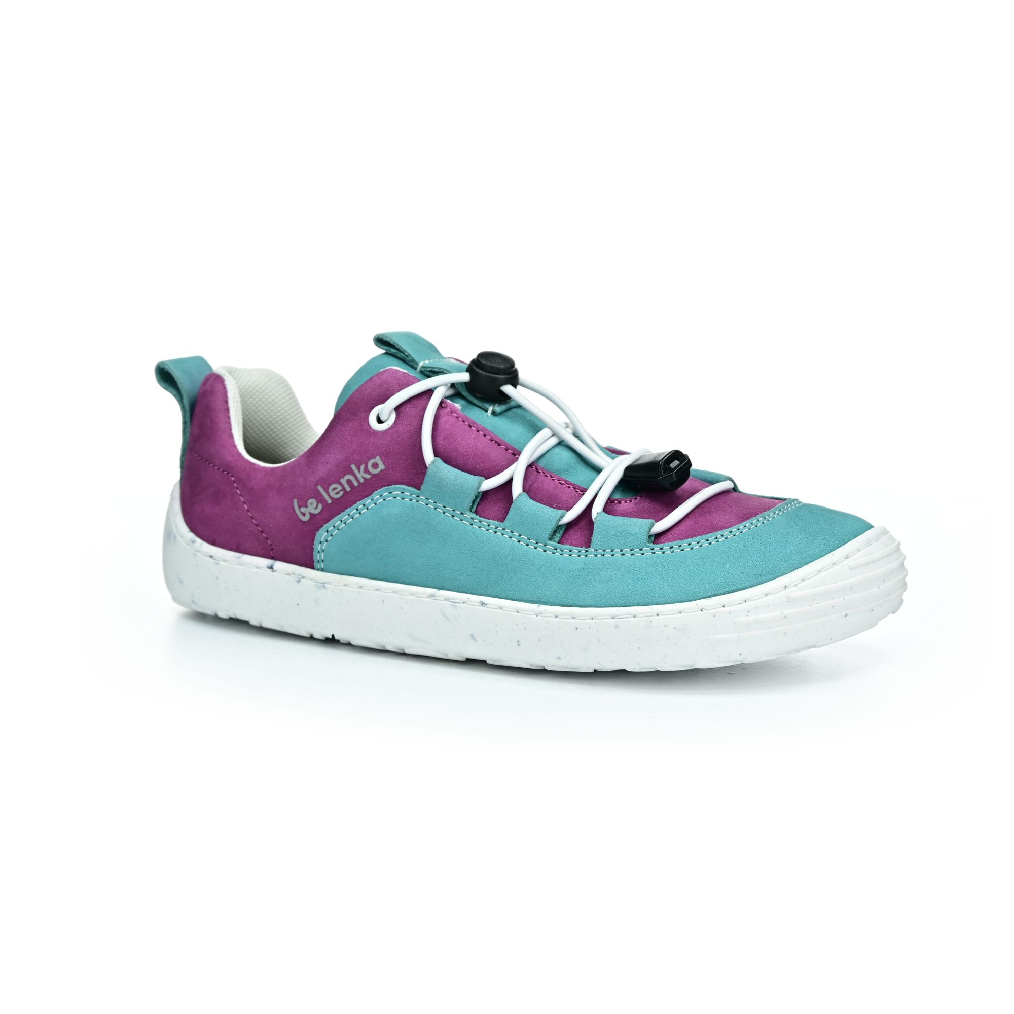 Levně Be Lenka Xplorer Light teal & plum barefoot boty