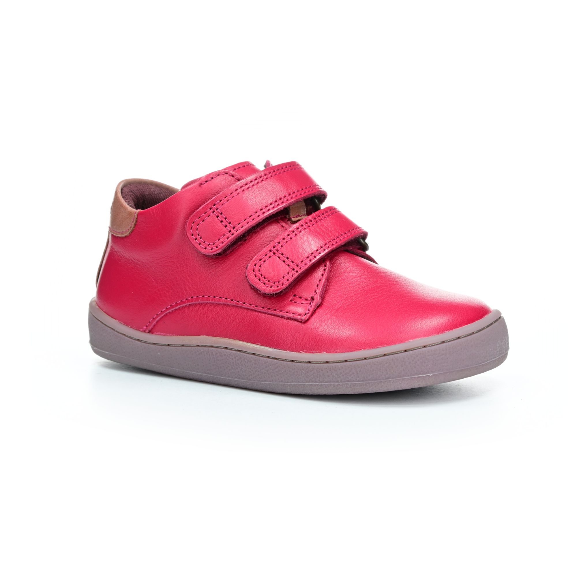 Levně Bundgaard Blake Strap Dark Pink celoroční barefoot boty