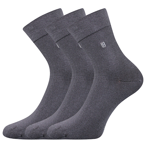 Levně Ponožky Voxx Dagles tmavě šedá, 3 páry Velikost ponožek: 39-42 EU