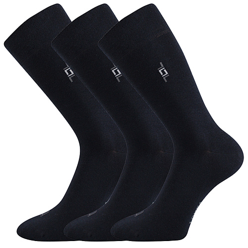 Levně Ponožky Voxx Despok tmavě modrá, 3 páry Velikost ponožek: 43-46 EU