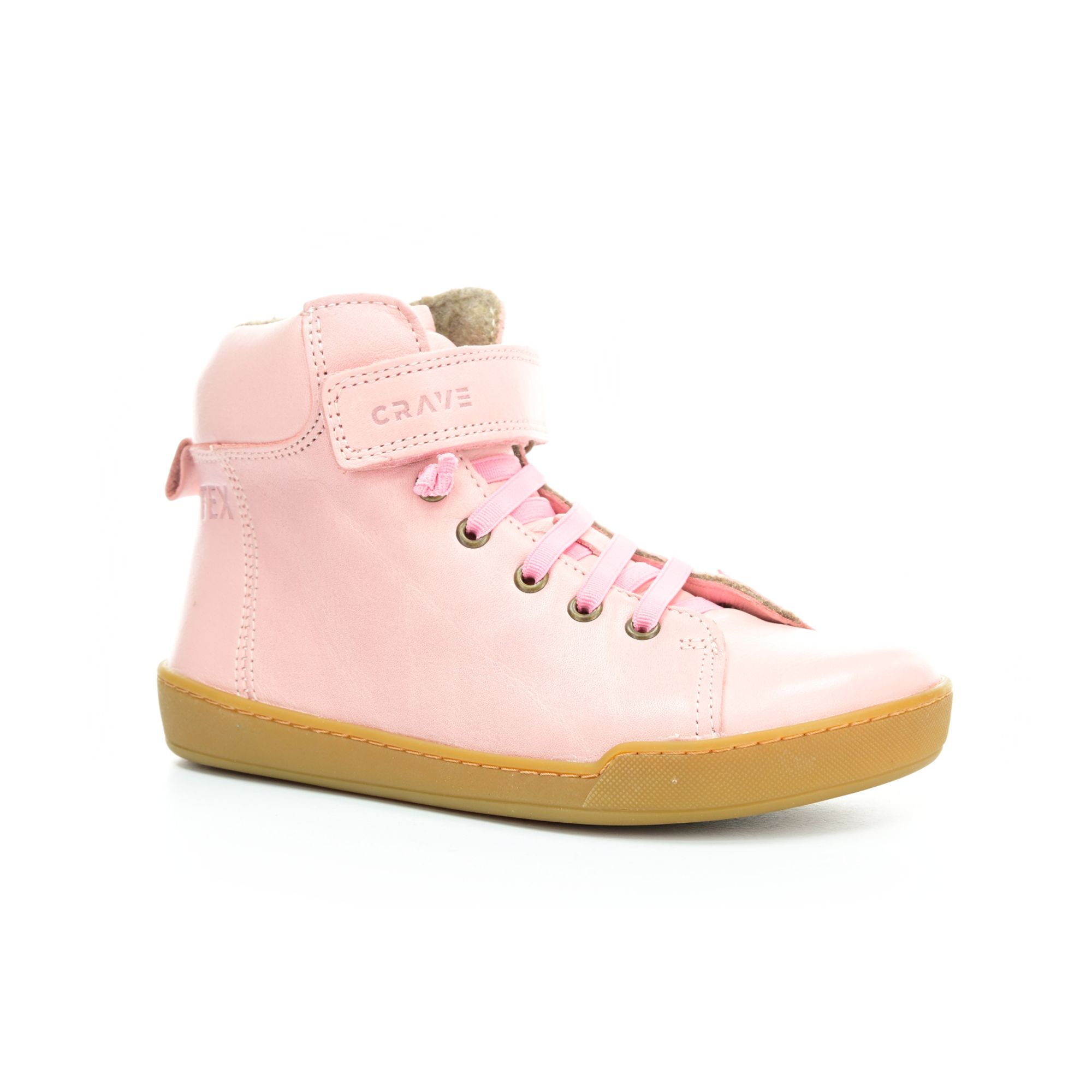 Levně Crave Winfield Pink zimní barefoot boty