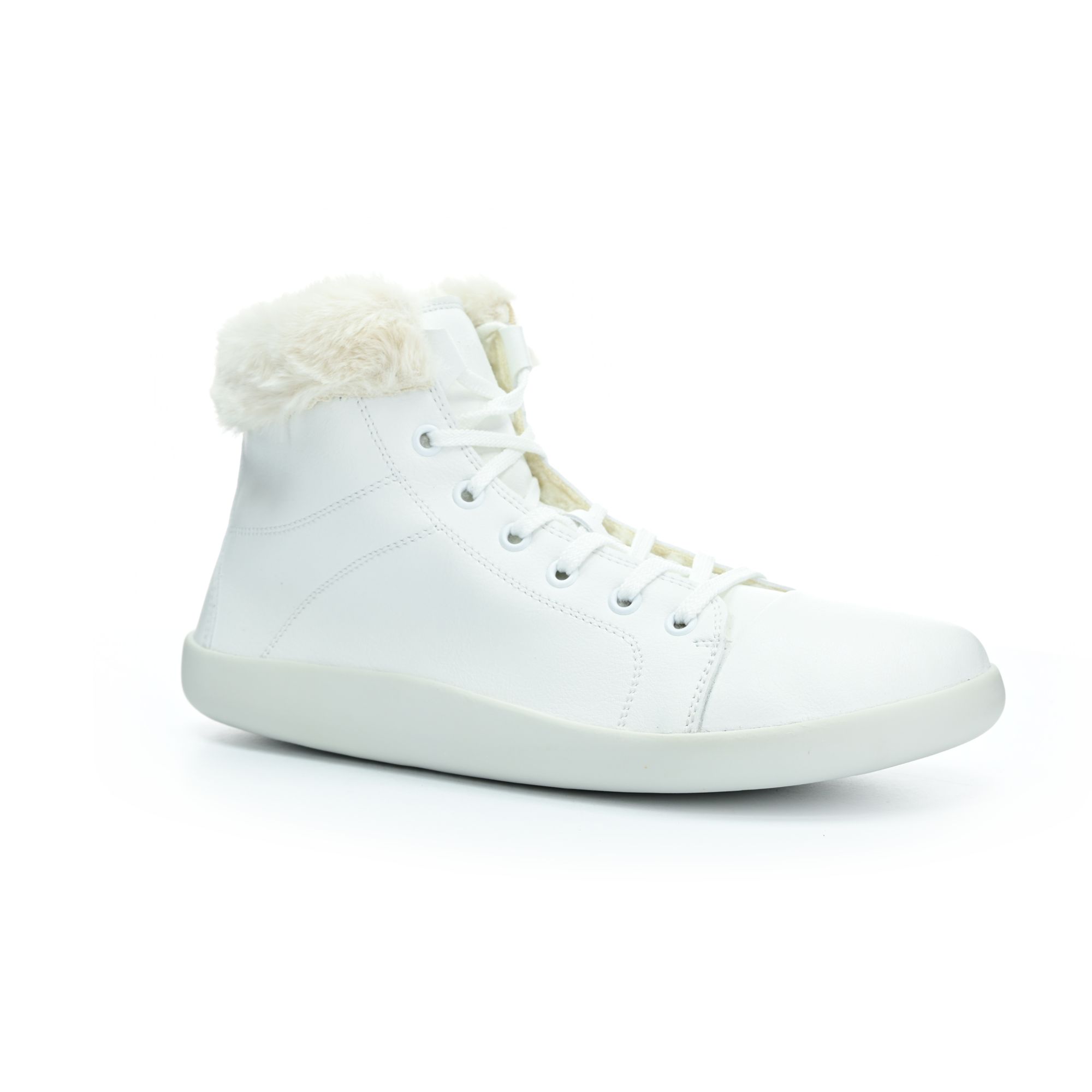 Levně Ahinsa shoes Ahinsa Tara Winter White kotníčkové tenisky