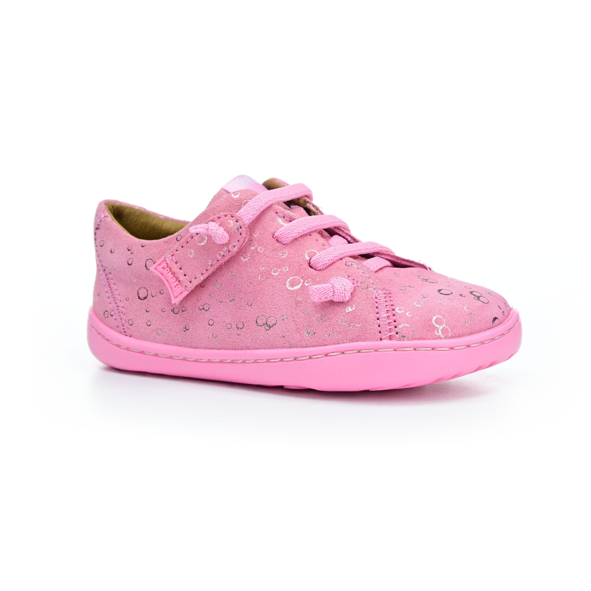 Levně Camper Peu Cami Rug Bubbles Bombon Pink (80212-109, First Walkers) barefoot boty