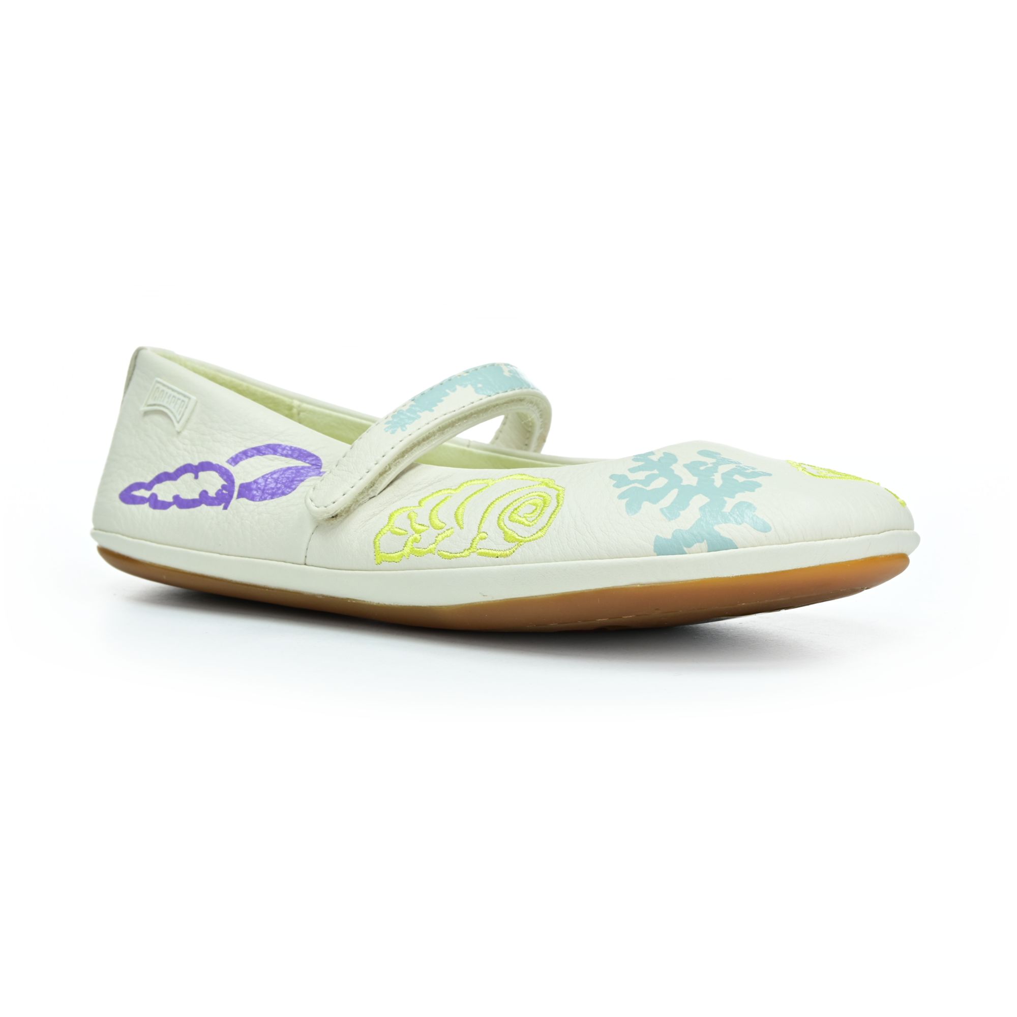 Levně Camper Sella Houston Sea White (K800486-005) barefoot baleríny