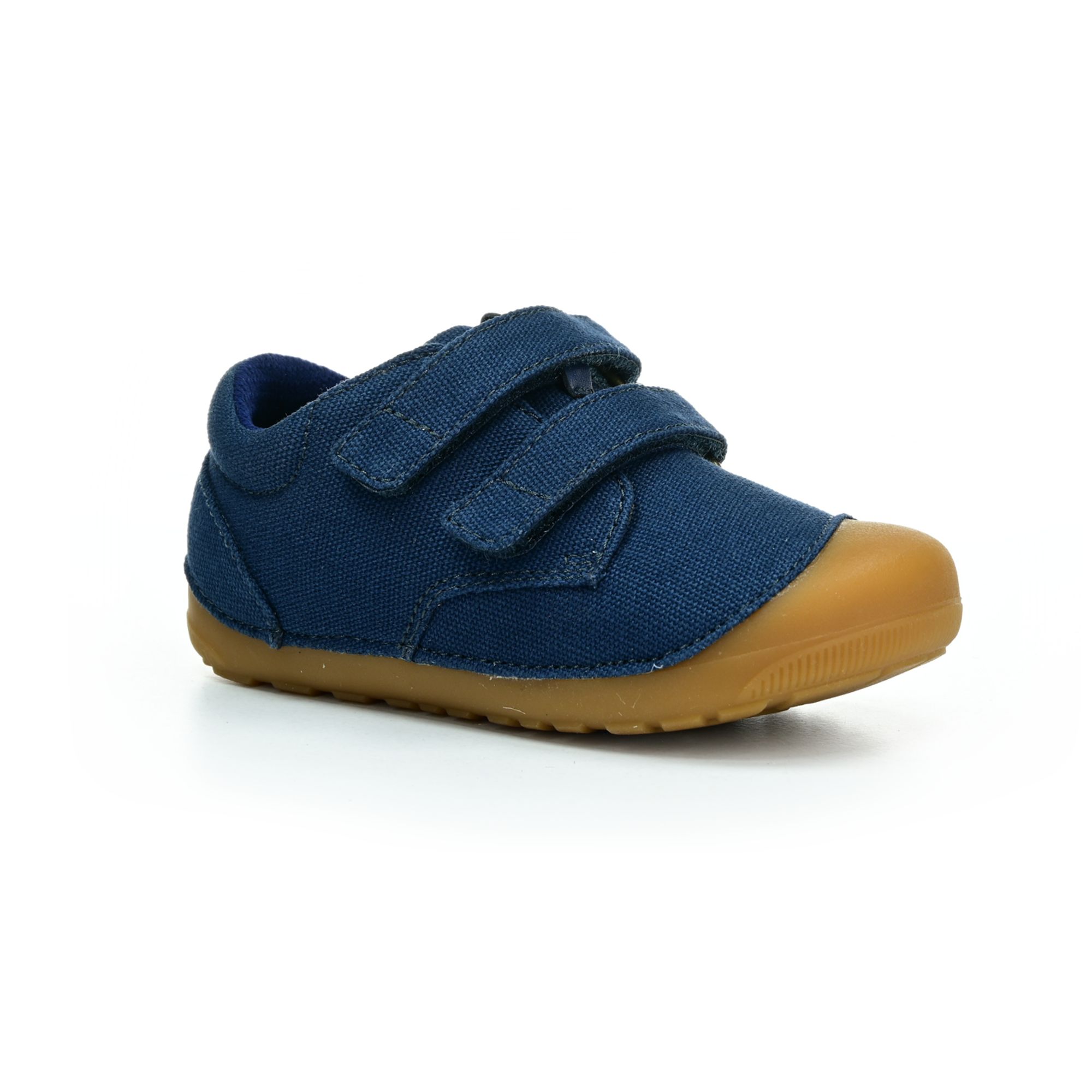 Levně Bundgaard Petit Strap Canvas Navy barefoot boty