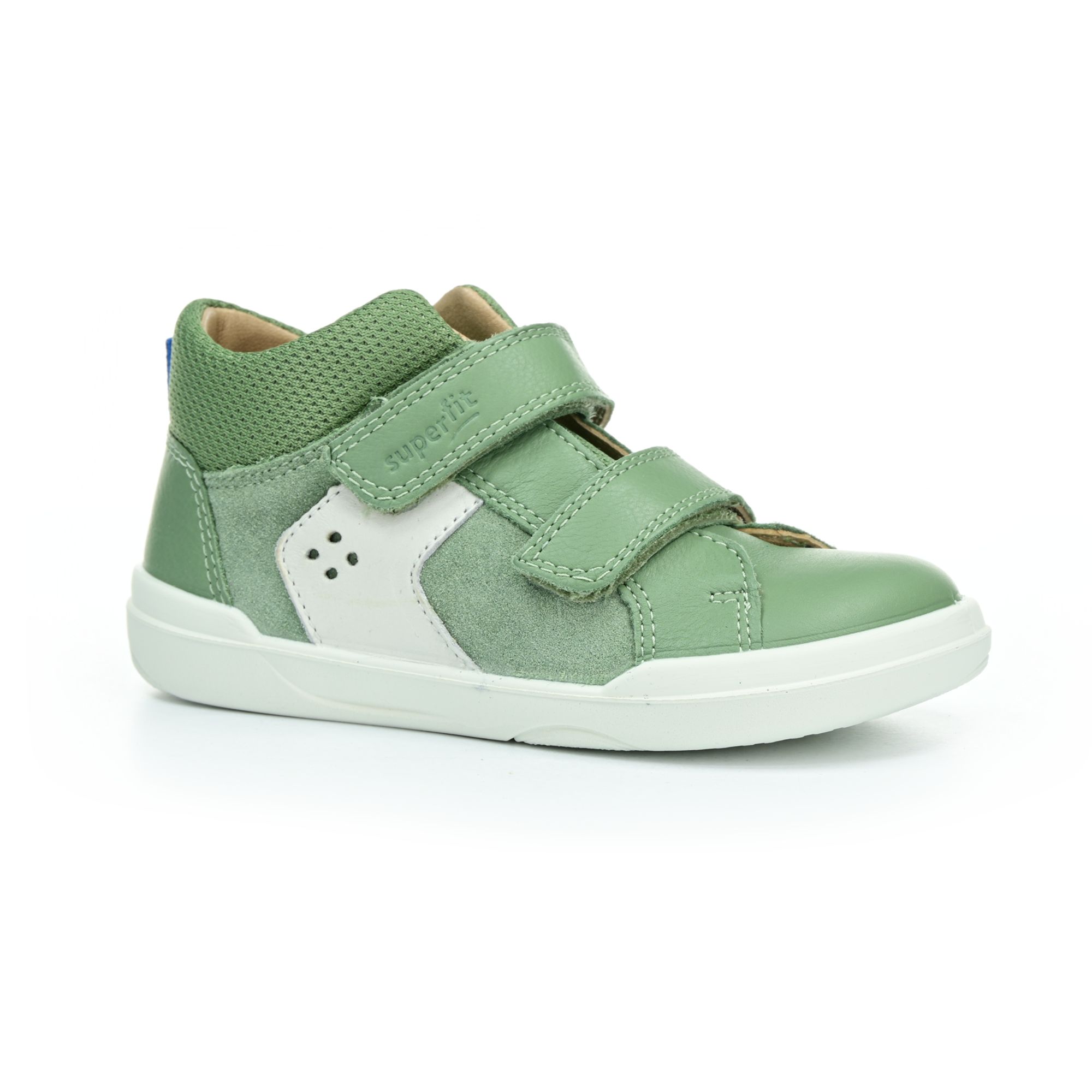 Levně Superfit Superfree Nappa Green/white barefoot boty