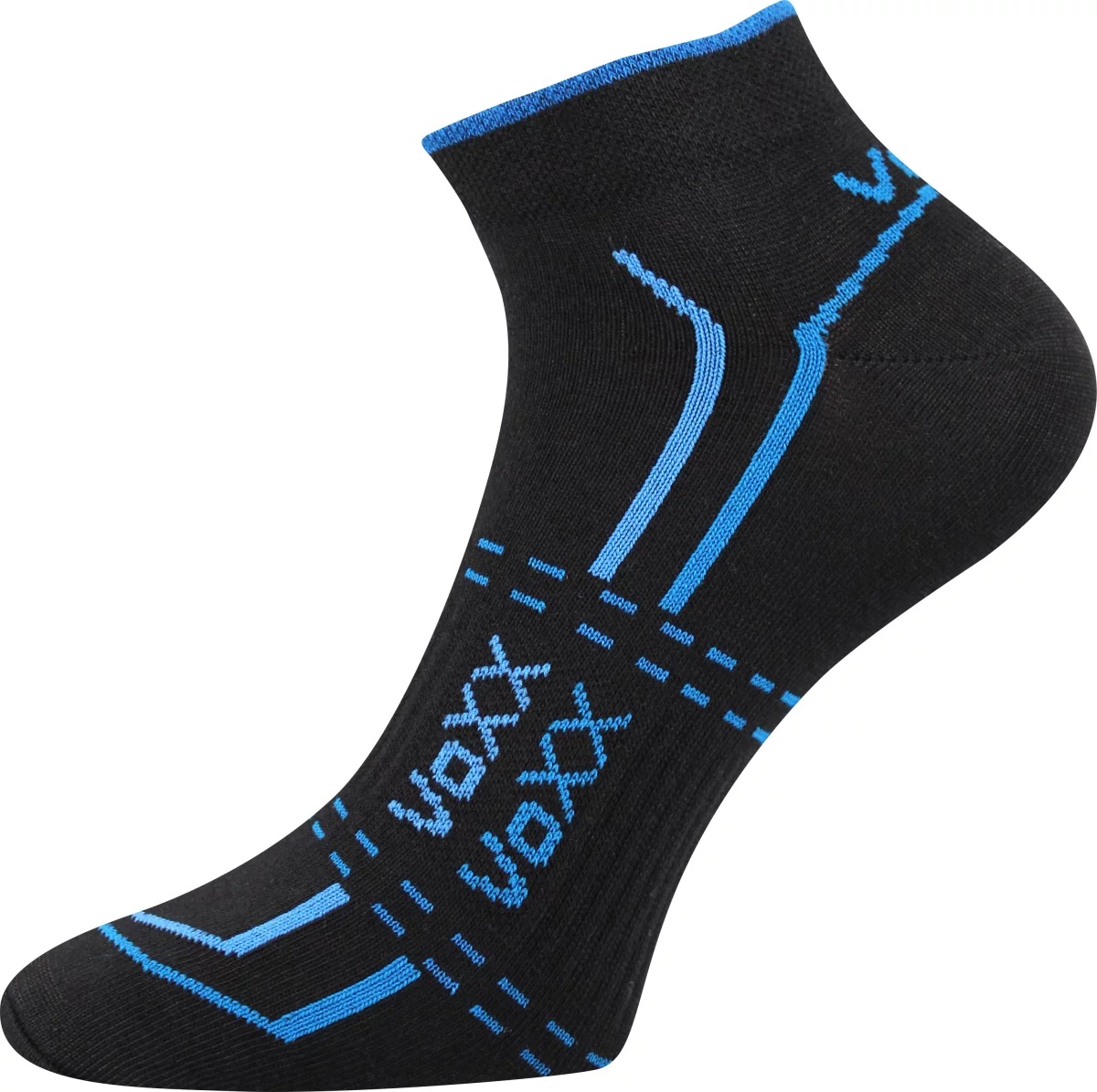 Levně nízké ponožky Voxx Rex 11 černá Velikost ponožek: 35-38 EU