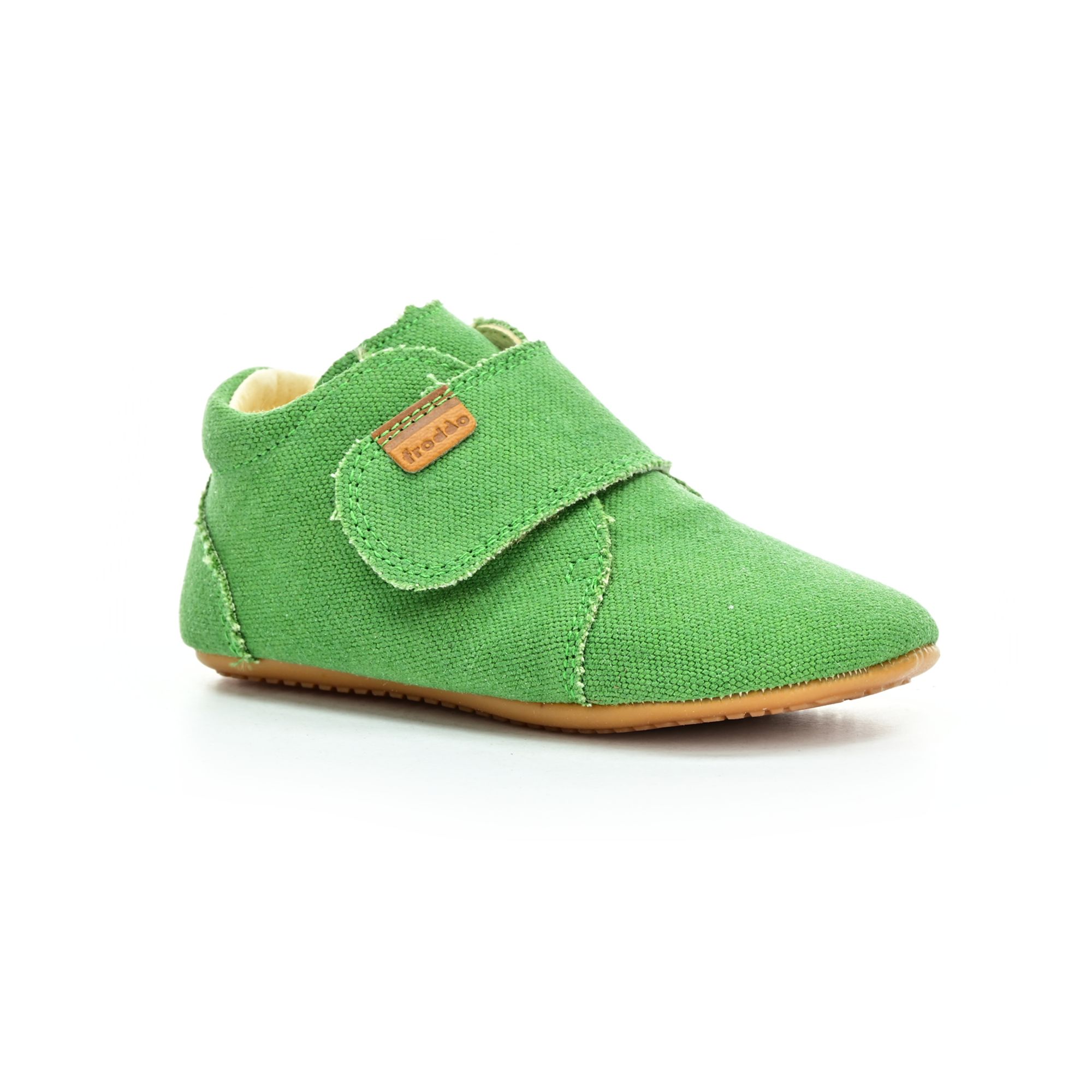 Levně Froddo G1130018-1 Green Prewalkers Organic barefoot boty