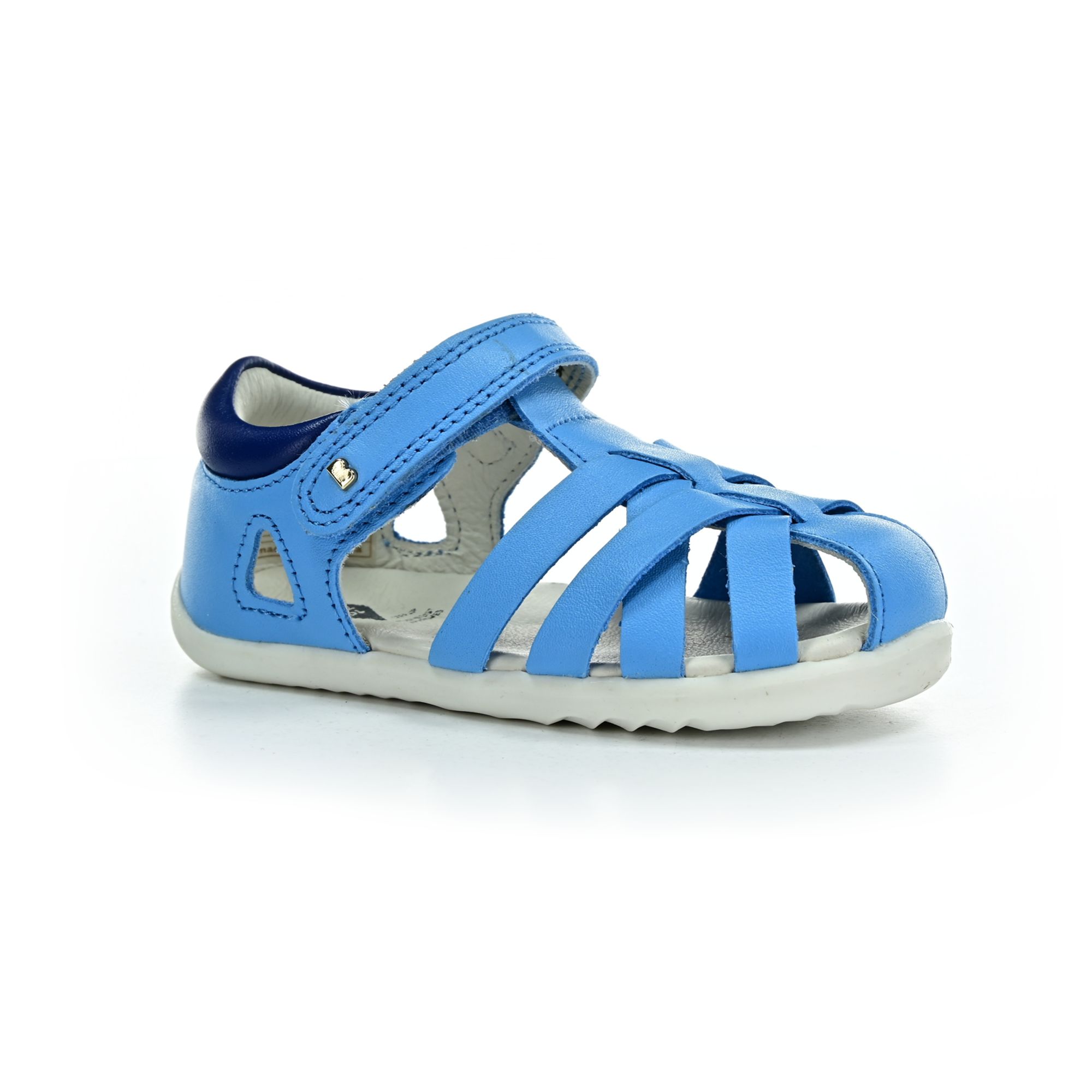 Levně Bobux Tropicana II Powder Blue + Blueberry barefoot sandály