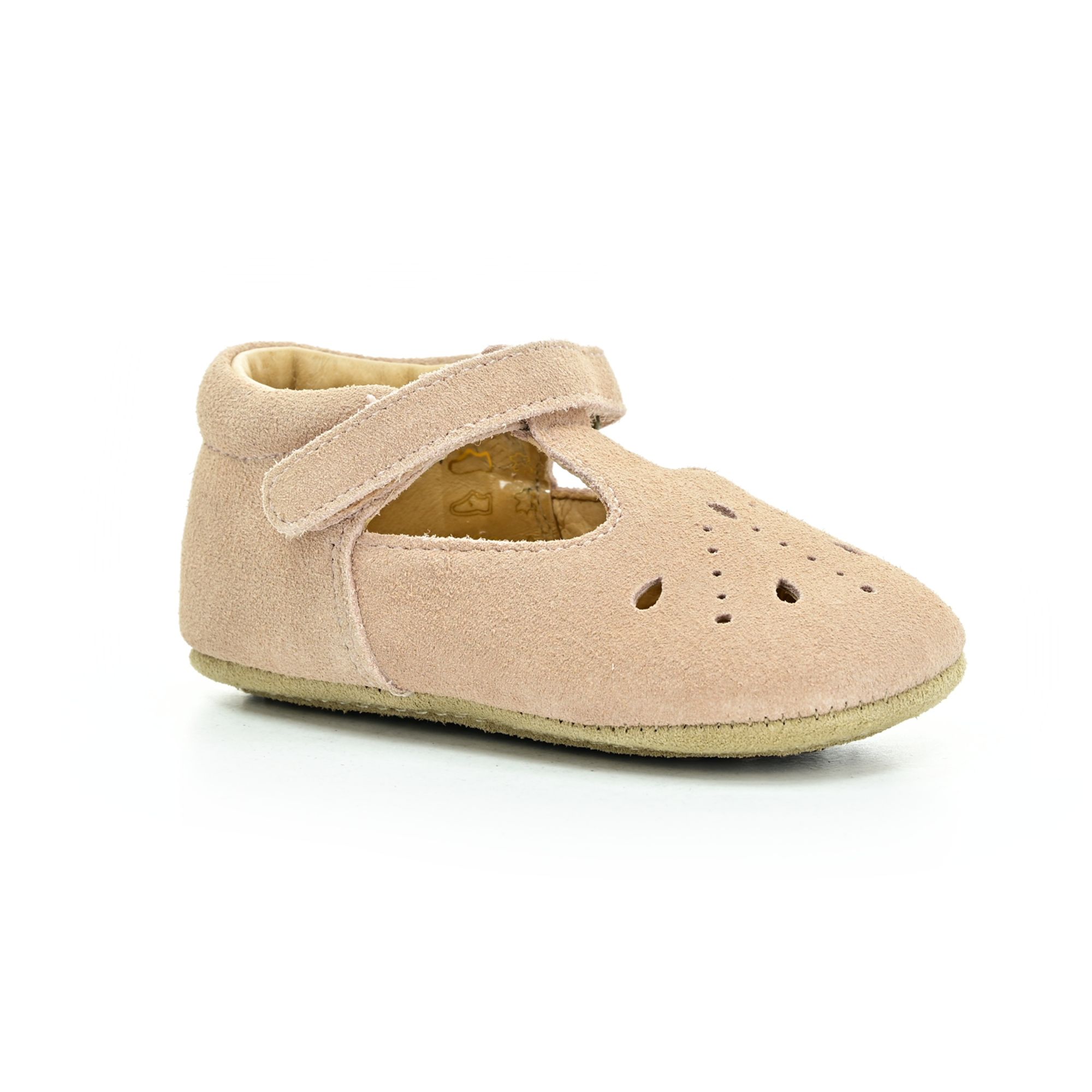 Bisgaard Bloom Peach barefoot sandály Velikost boty (EU): 21, Vnitřní délka boty: 128, Vnitřní šířka boty: 60