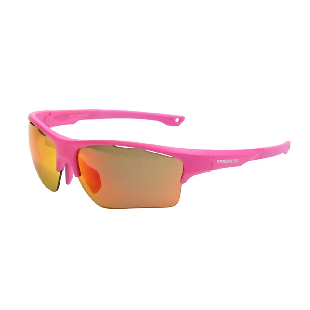 Levně Progress Junko Red-R pink dětské sportovní brýle