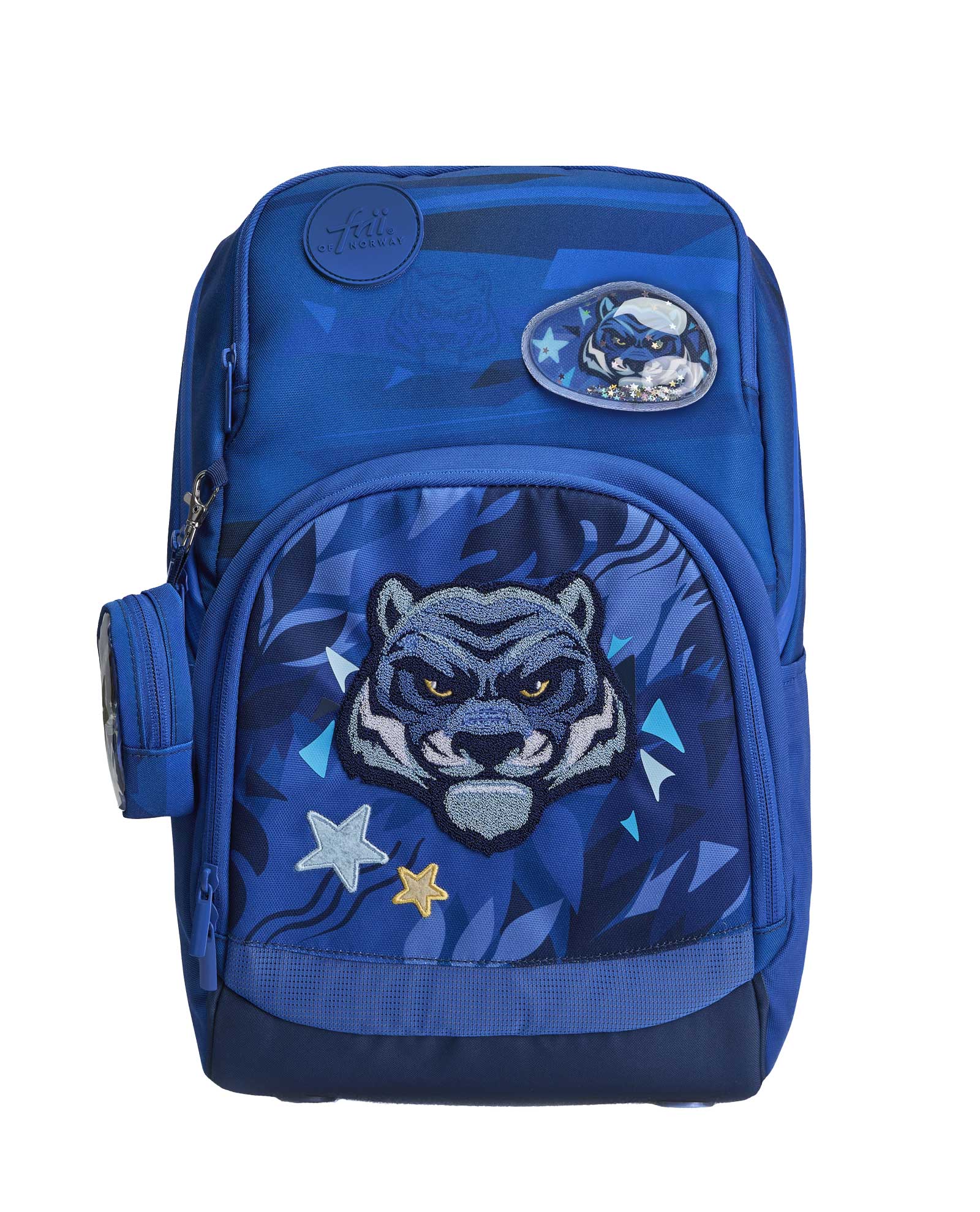 Levně Ergonomický školní batoh Frii of Norway Easy 22l Blue Tiger