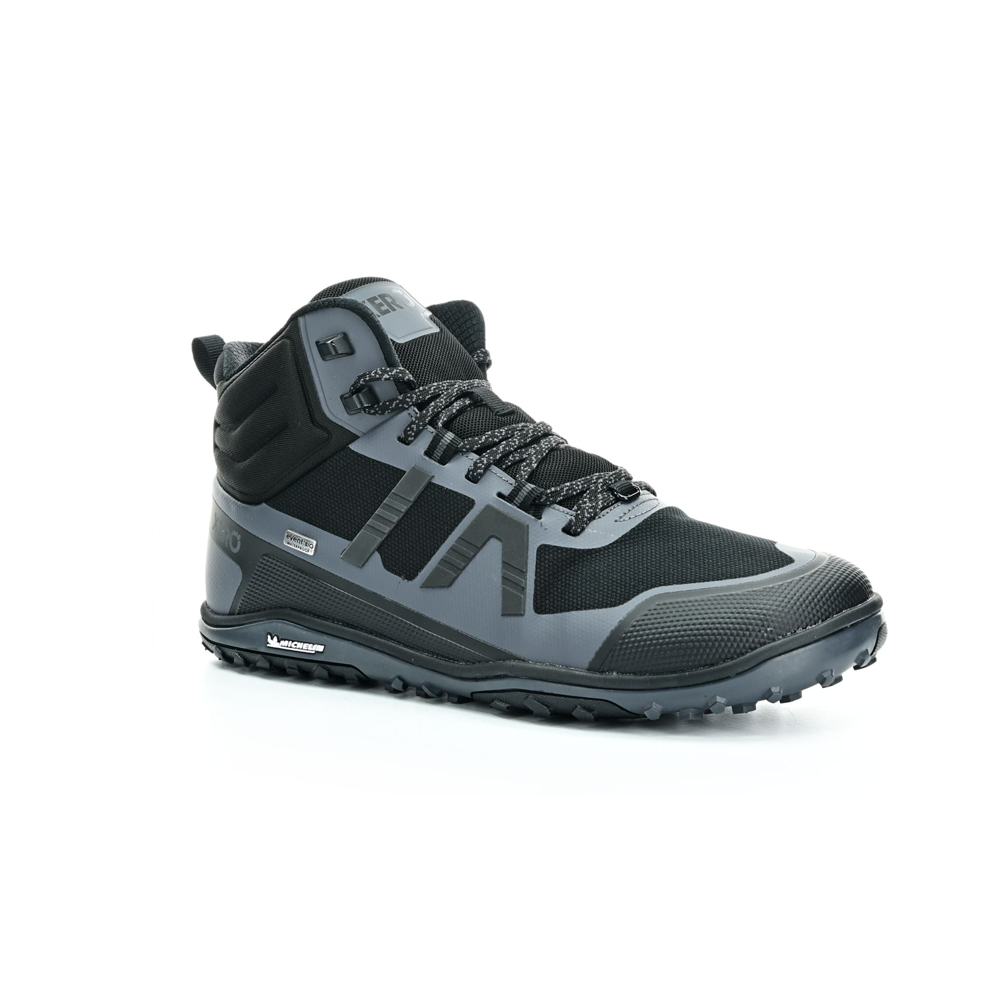Xero Shoes Scrambler Mid WP Black/Asphalt