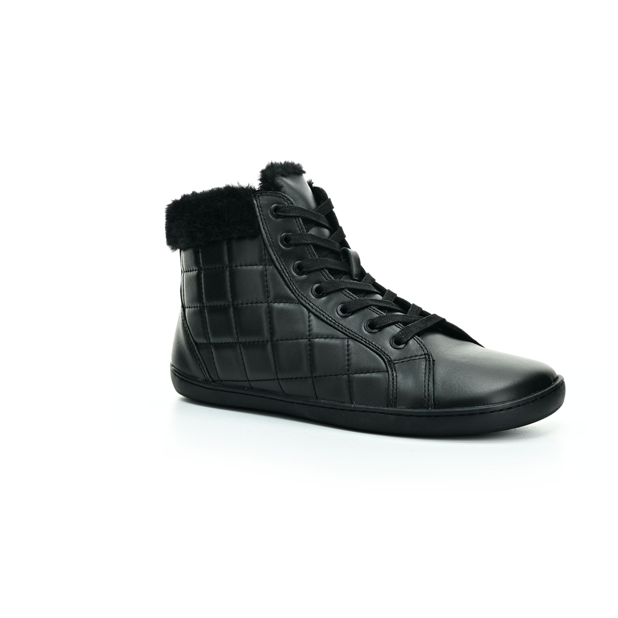 Levně Protetika Plus Protetika Zora Dark Black zimní barefoot boty
