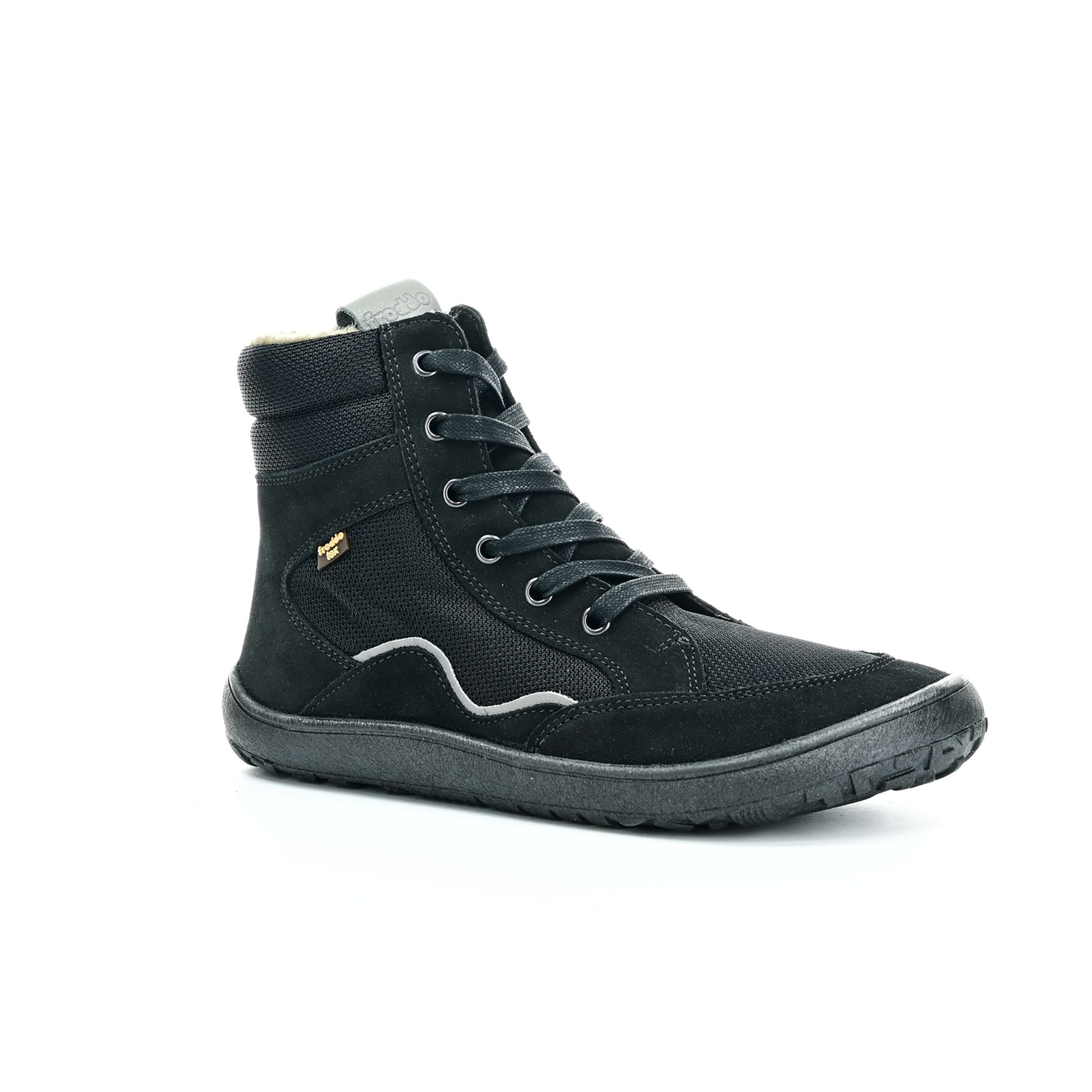 Levně Froddo G3160234-4 Black barefoot zimní boty