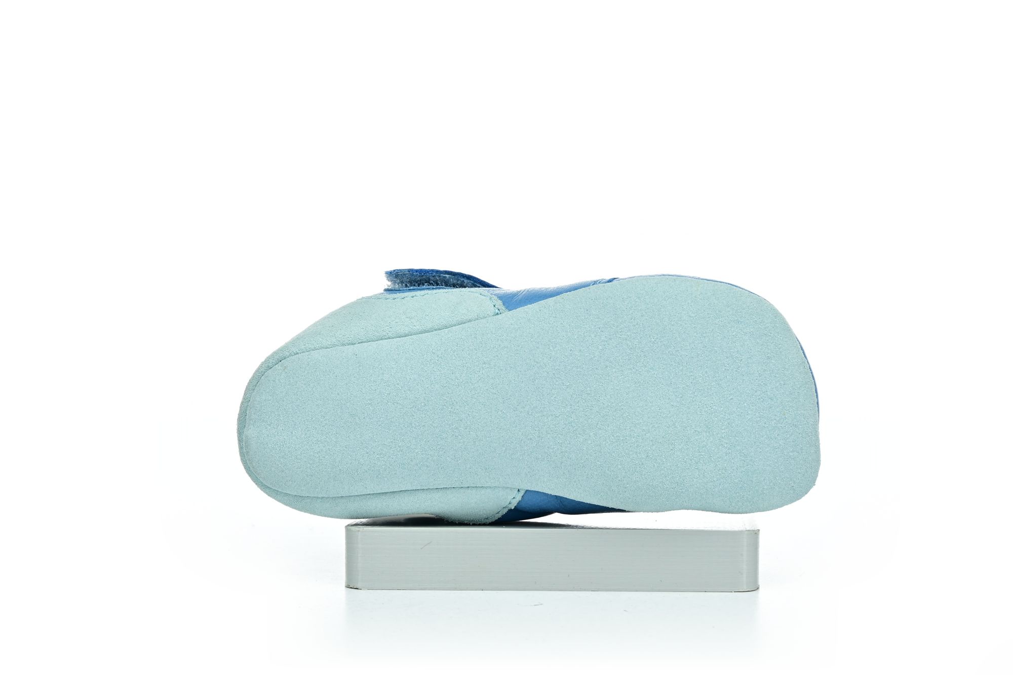 Affenzahn Leather Crawly Shark Blue  capáčky (obrázek 7)