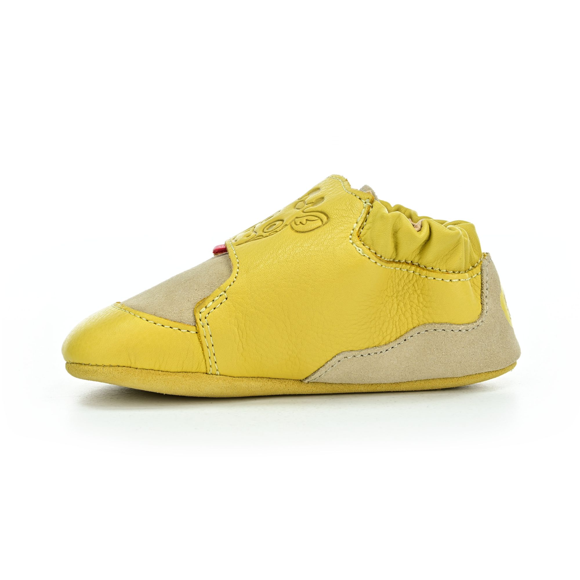 Affenzahn Leather Crawly Giraffe Yellow  capáčky (obrázek 6)