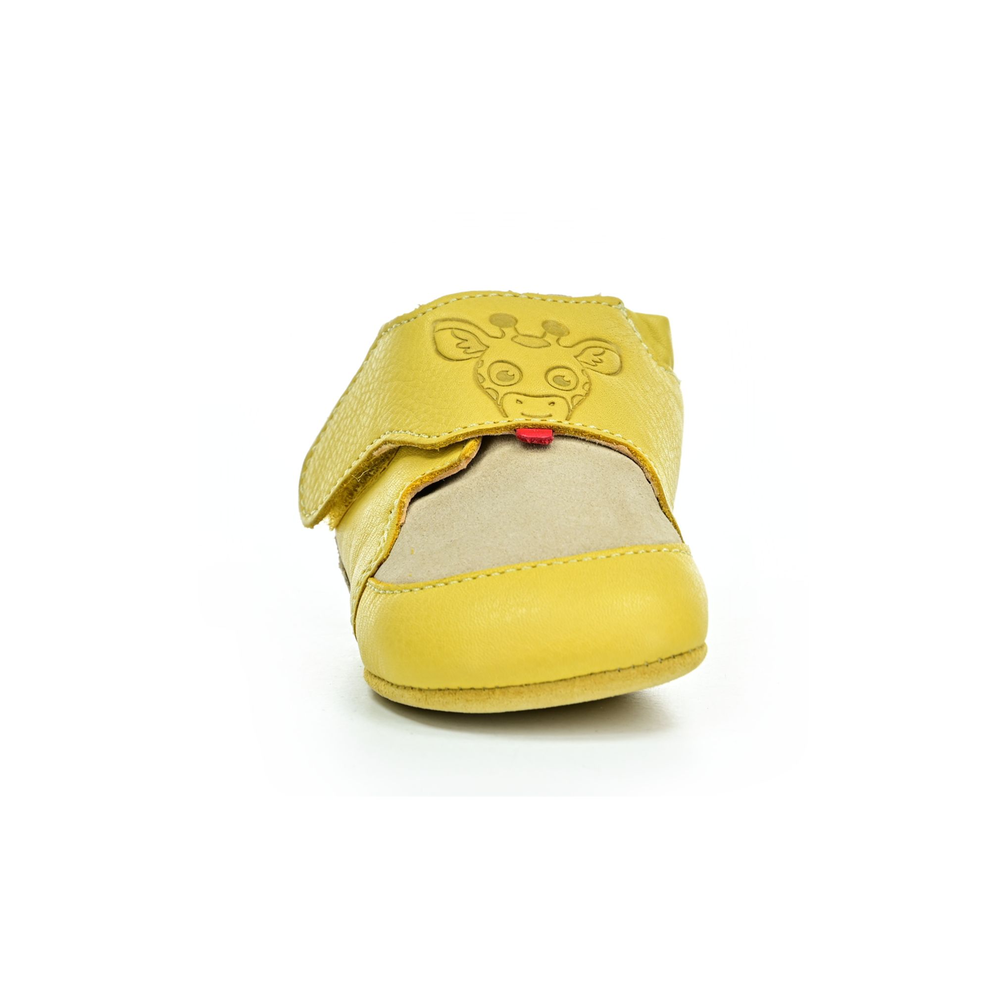 Affenzahn Leather Crawly Giraffe Yellow  capáčky (obrázek 7)