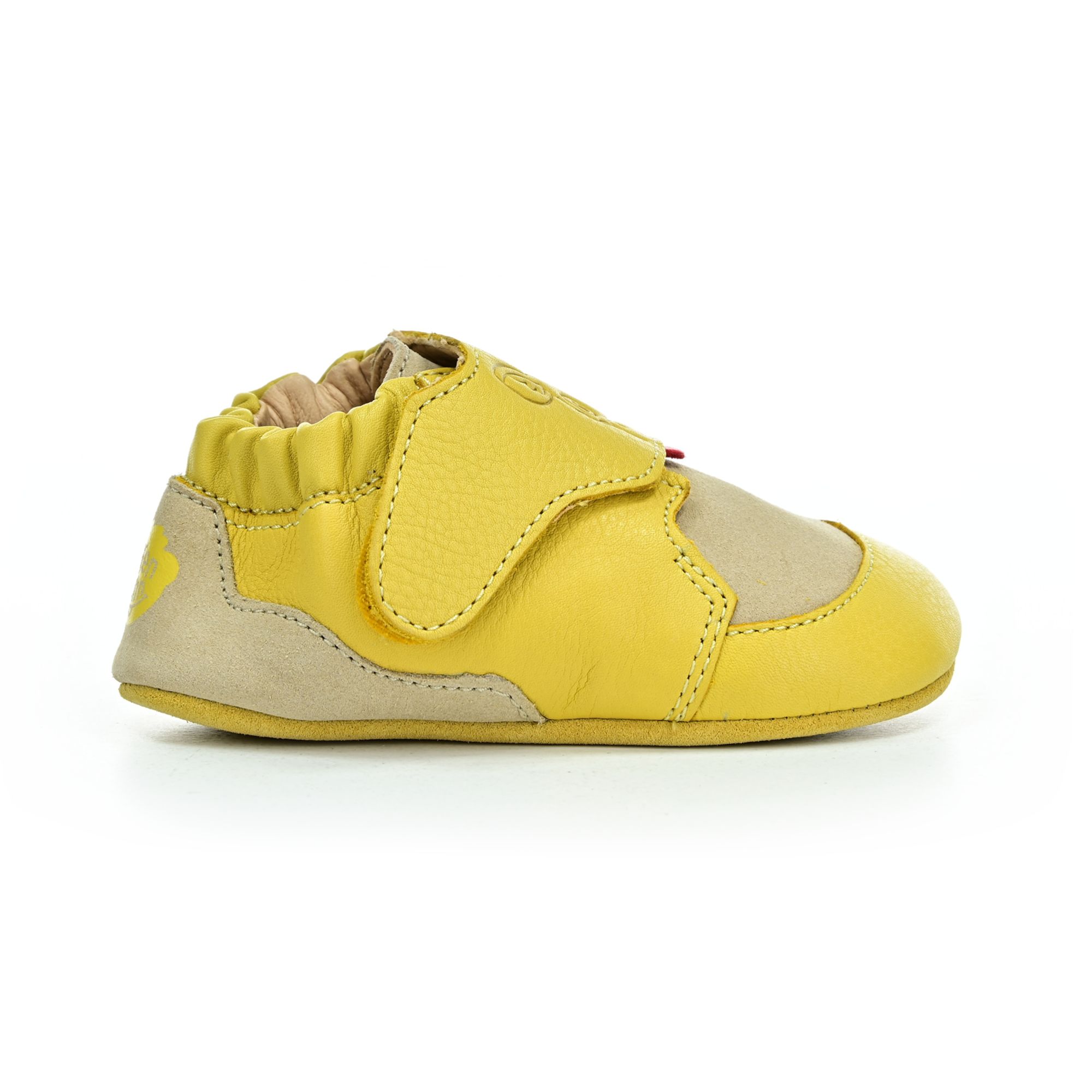 Affenzahn Leather Crawly Giraffe Yellow  capáčky (obrázek 3)