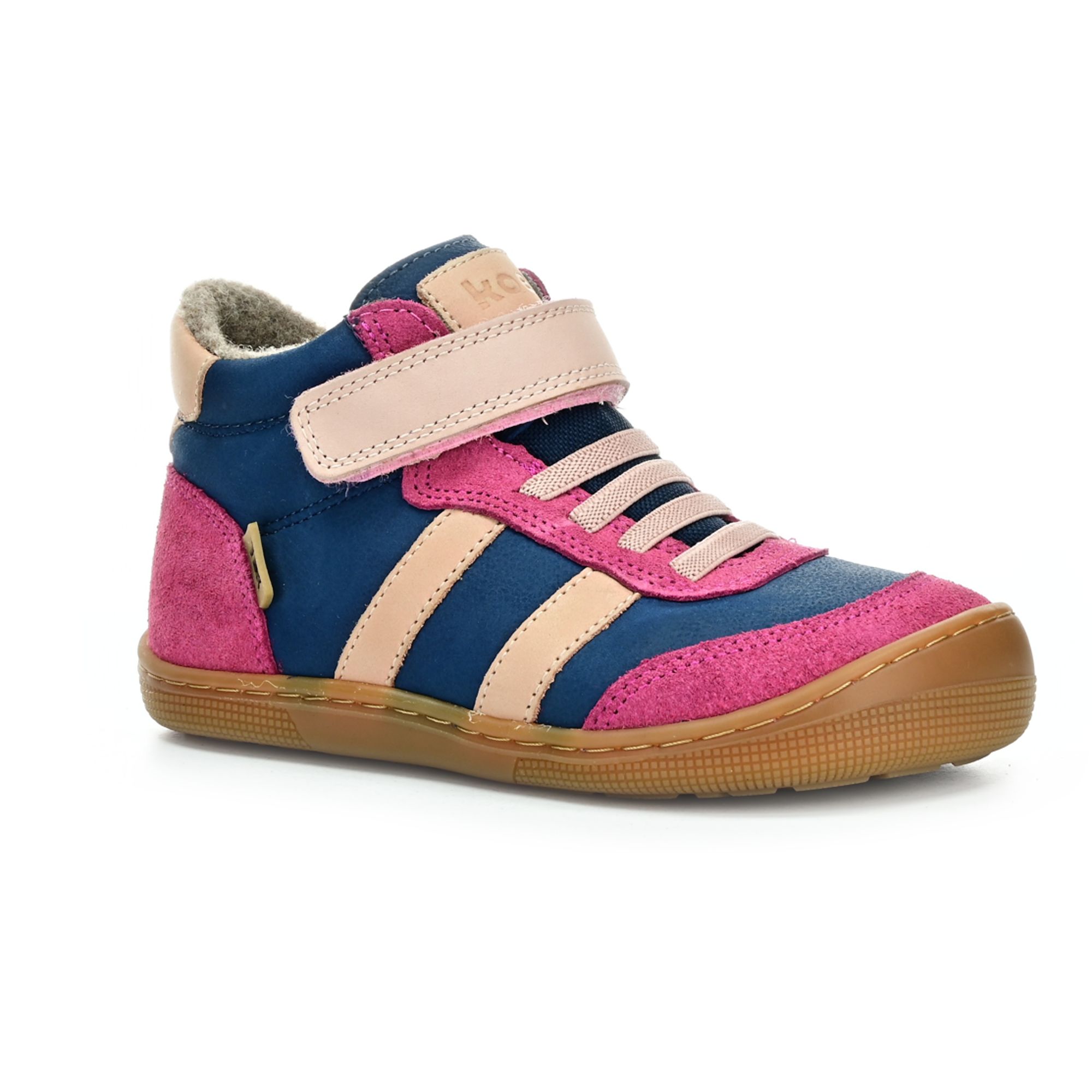 Levně Koel Daniel 2.0 WP Felt Fuchsia zimní barefoot boty