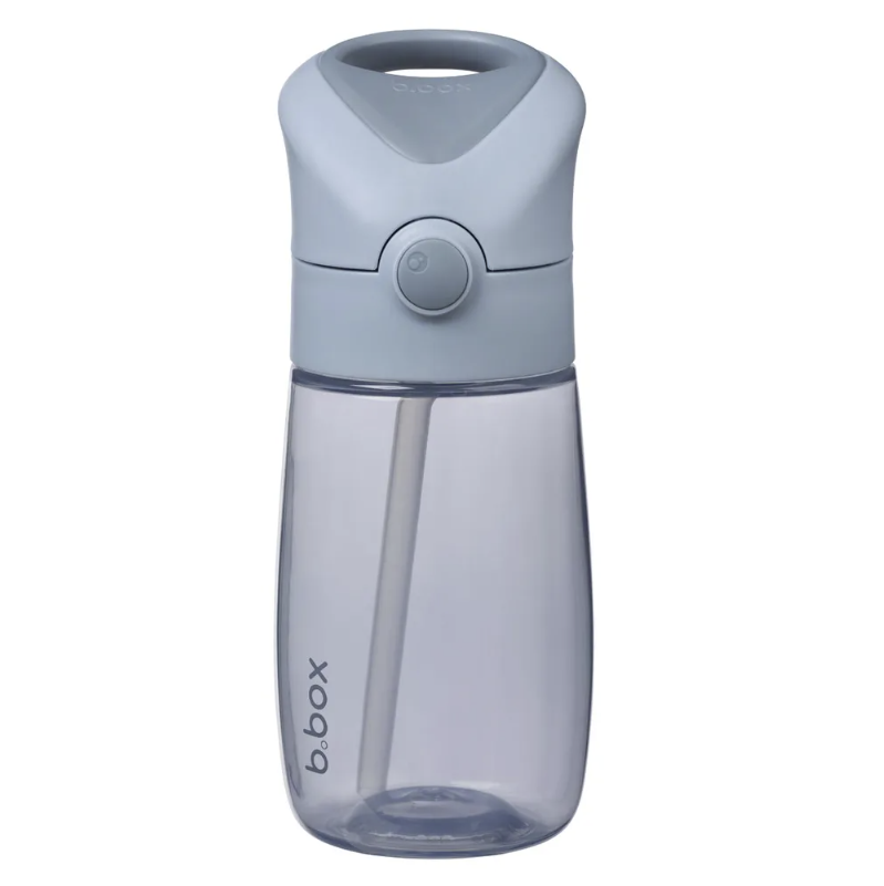 b.box Láhev na pití s brčkem 380 ml - chill out