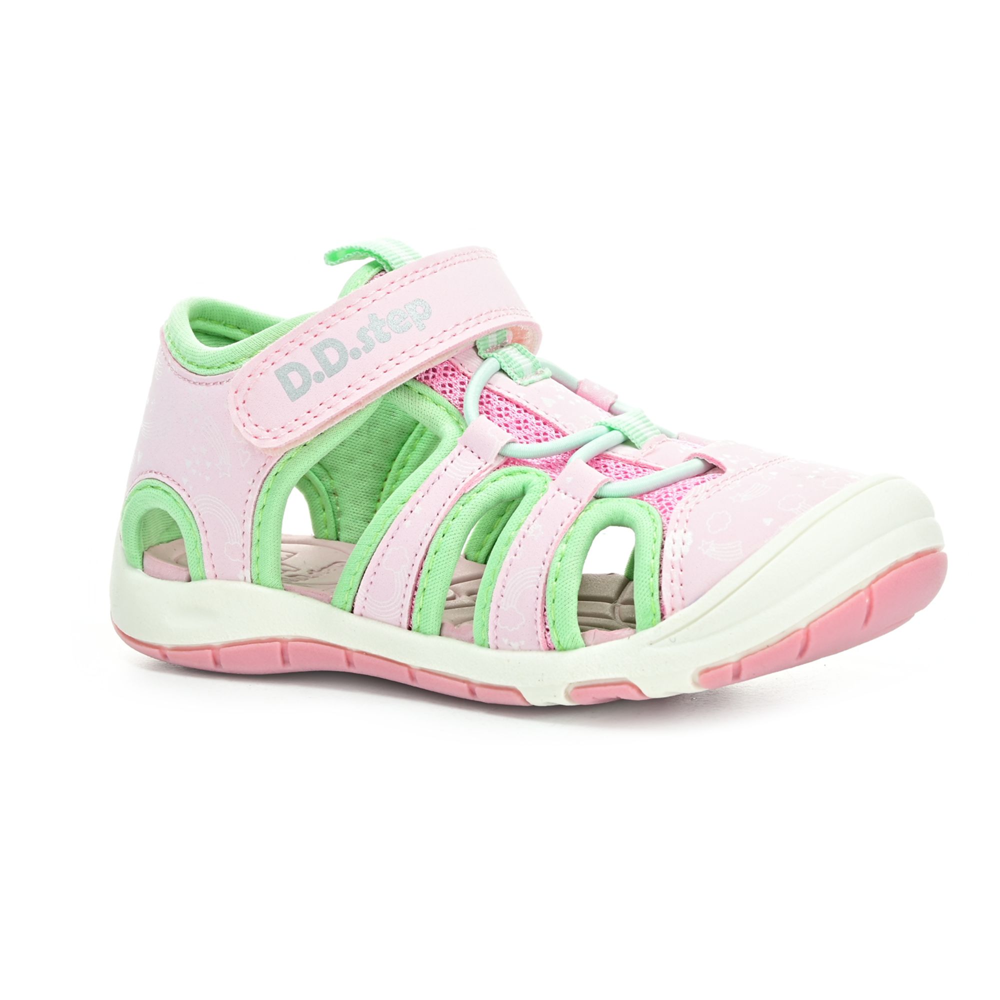 Levně D.D.Step G065-51957E Pink barefoot sandály