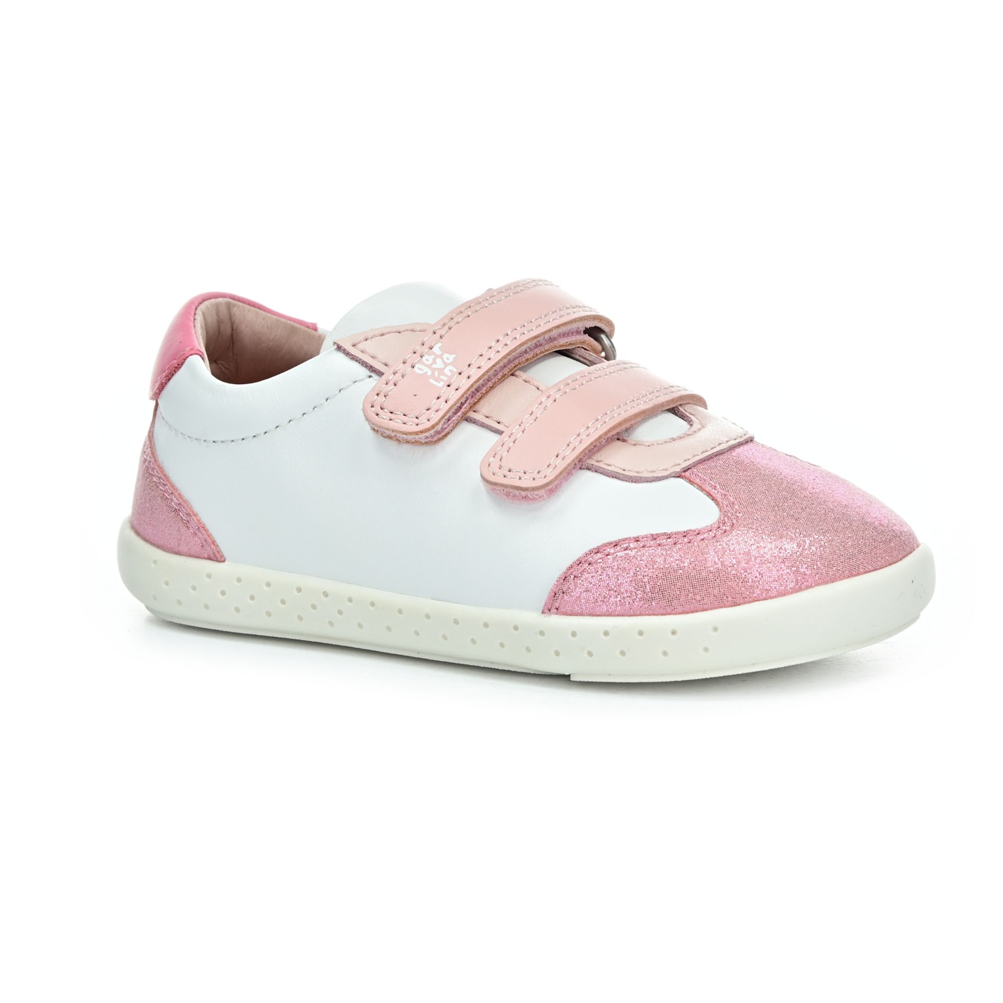 GARVALÍN TENISKY CASUAL White/Pink Dětské barefoot tenisky koupíte na Littleshoes.cz
