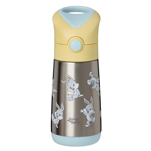 Levně b.box Termoska na pití s brčkem 350 ml - Looney tunes